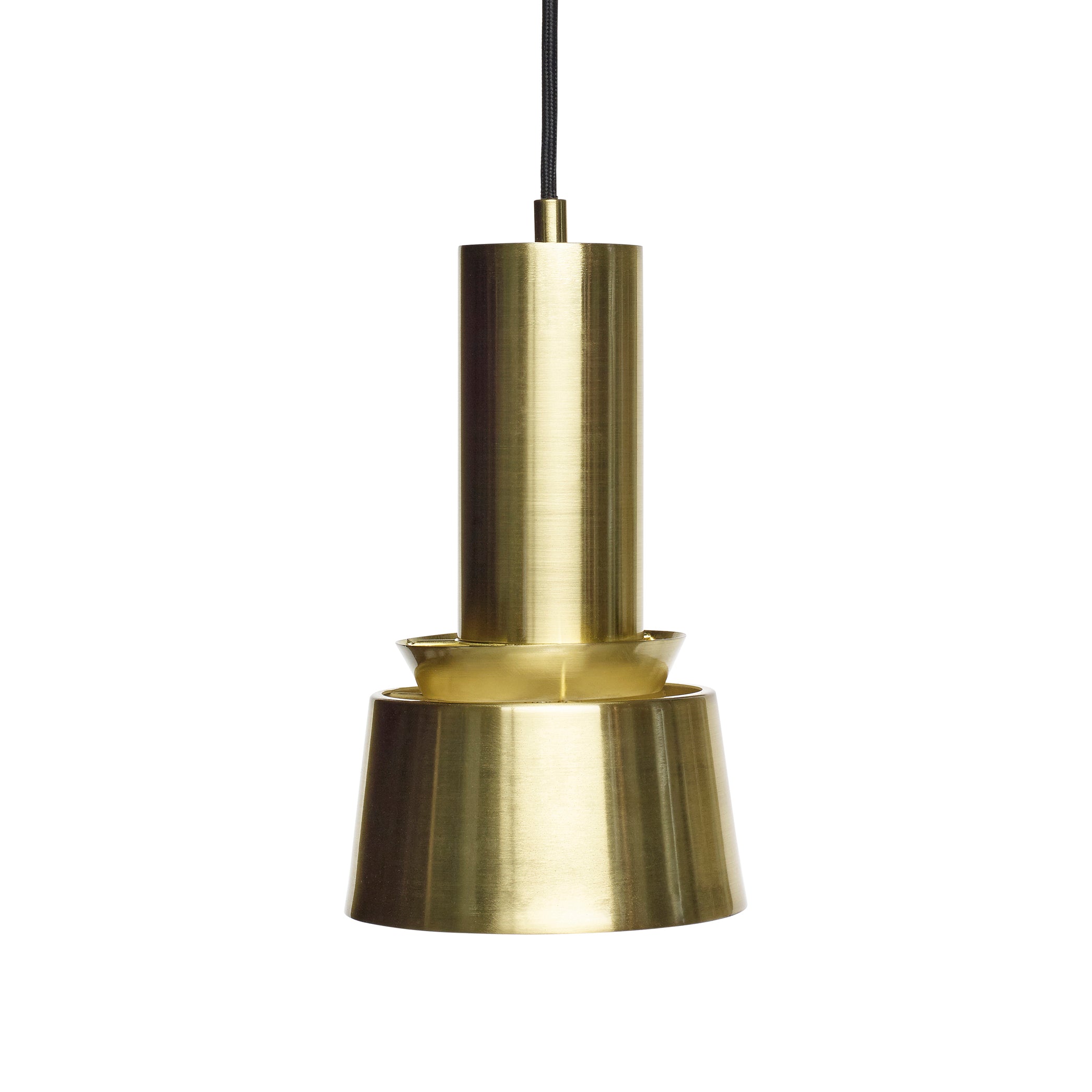 Mono -Anhänger -Messingfarbe - Ø15xh26cm