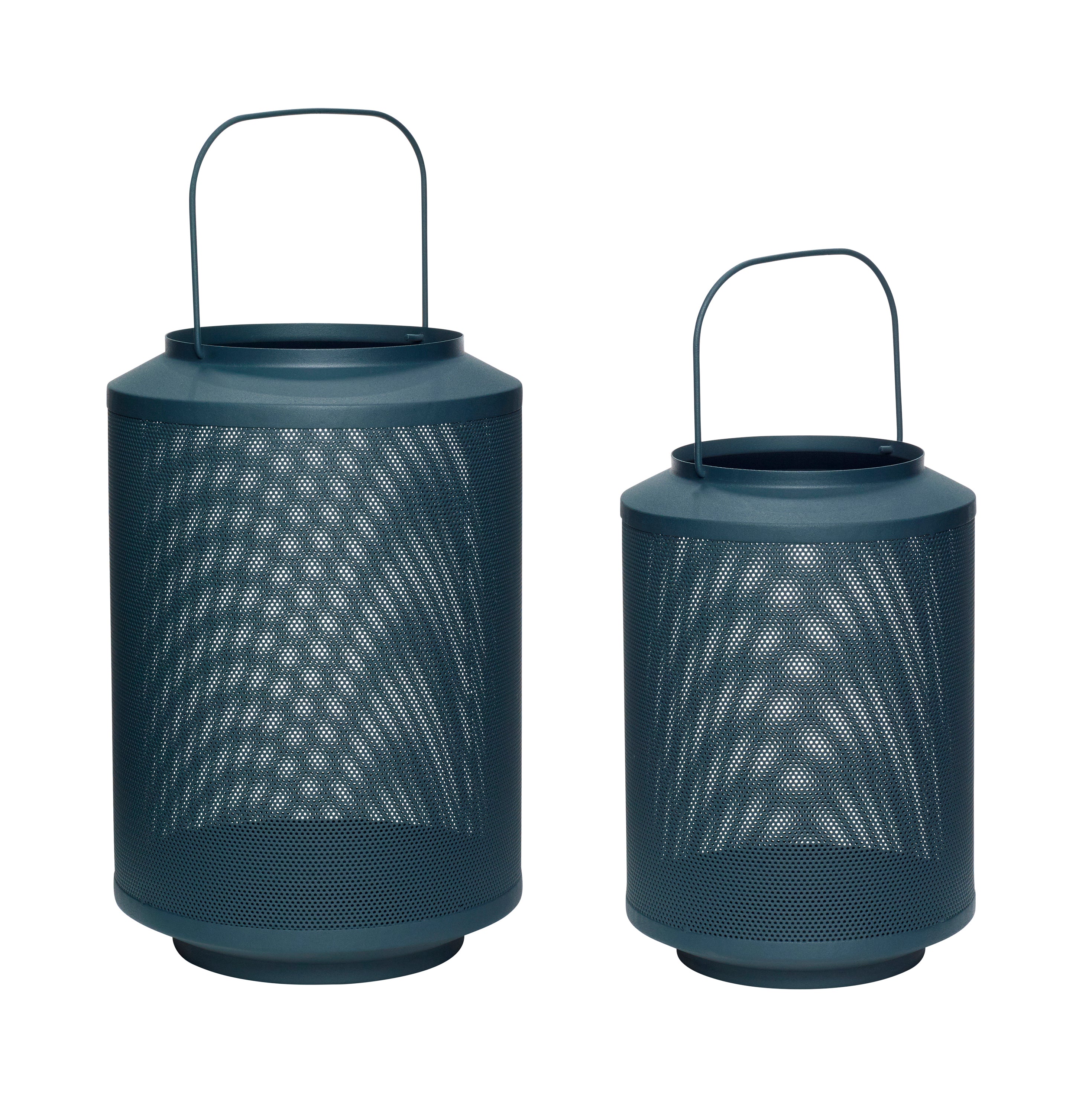 Kantenlaternen Benzin (Set von 2) - Ø21XH46, Ø26XH57CM