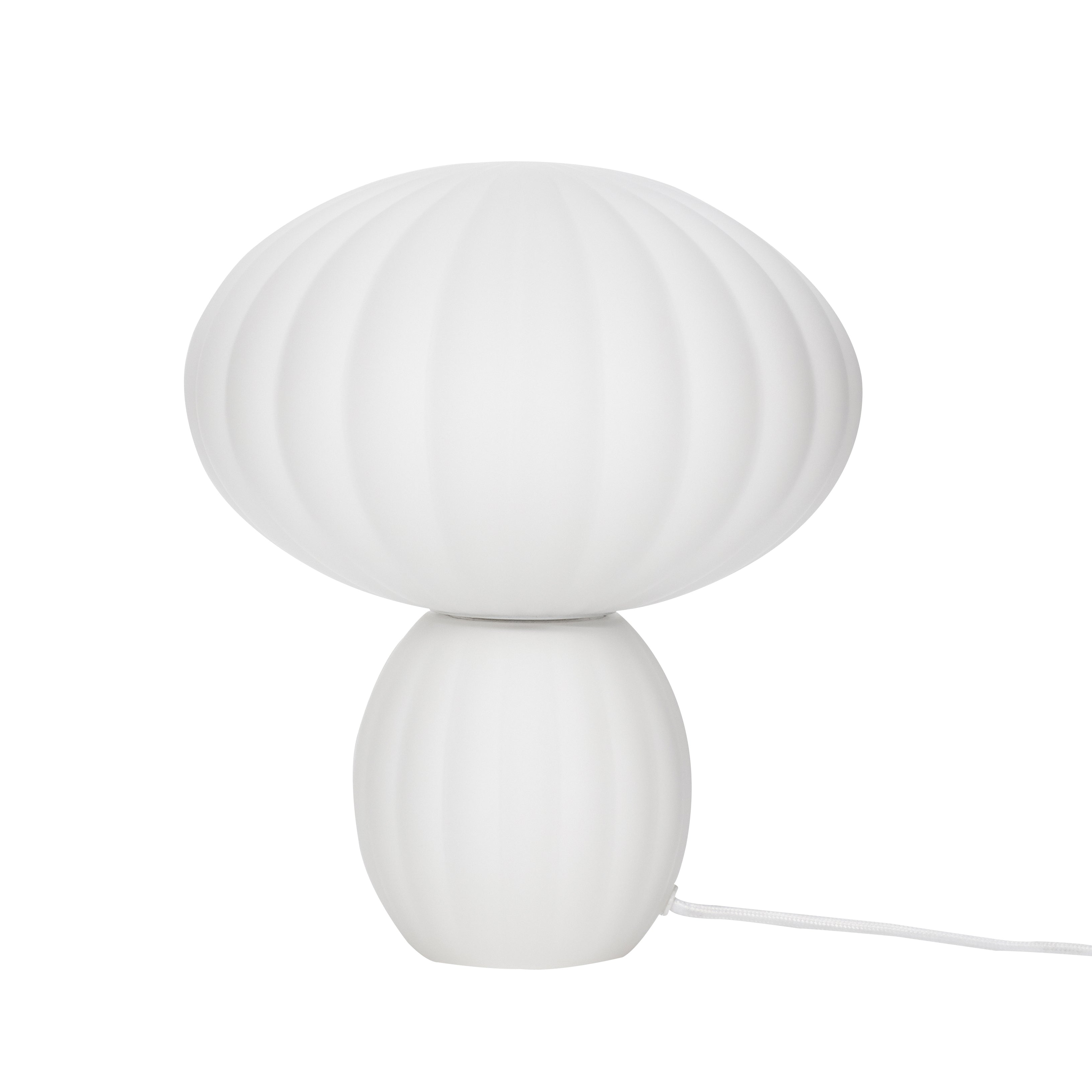 Kumu Tischlampe Weiß - Ø23xh28cm