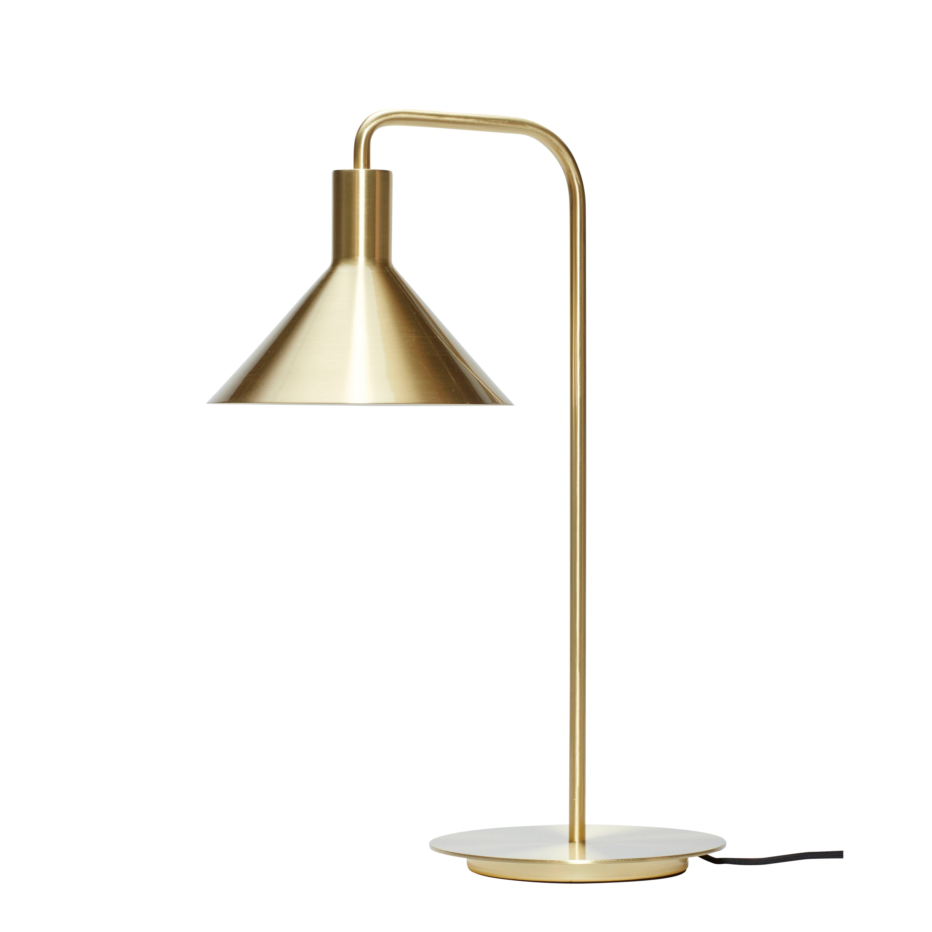Solo -Tischlampe Messingfarbe - Ø37XH50CM, E27