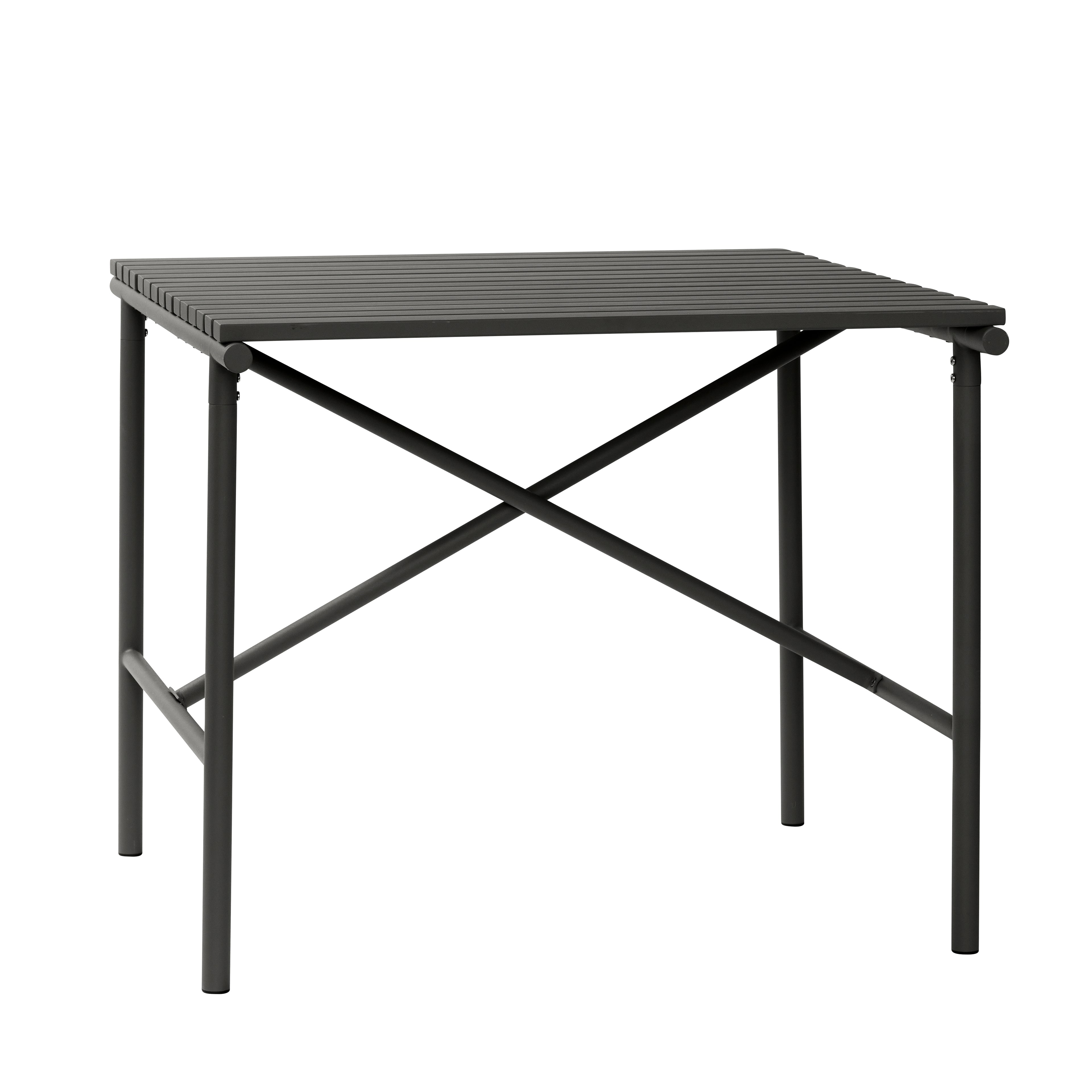 Villa -Tisch kleiner Schwarz - 90x90xh76cm