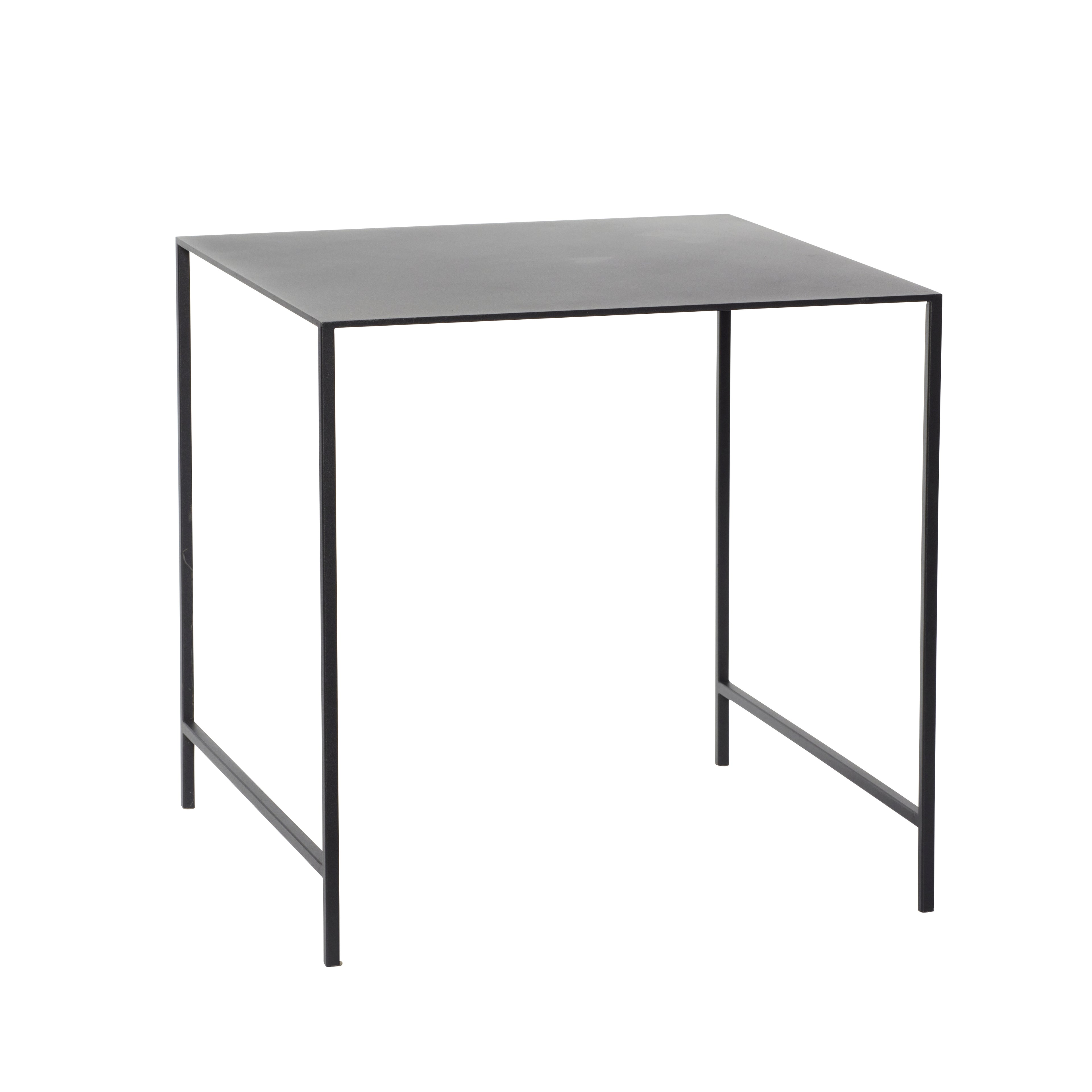 Duo -Tabellen schwarz (2) - 40x40xh40, 45x45xh45cm