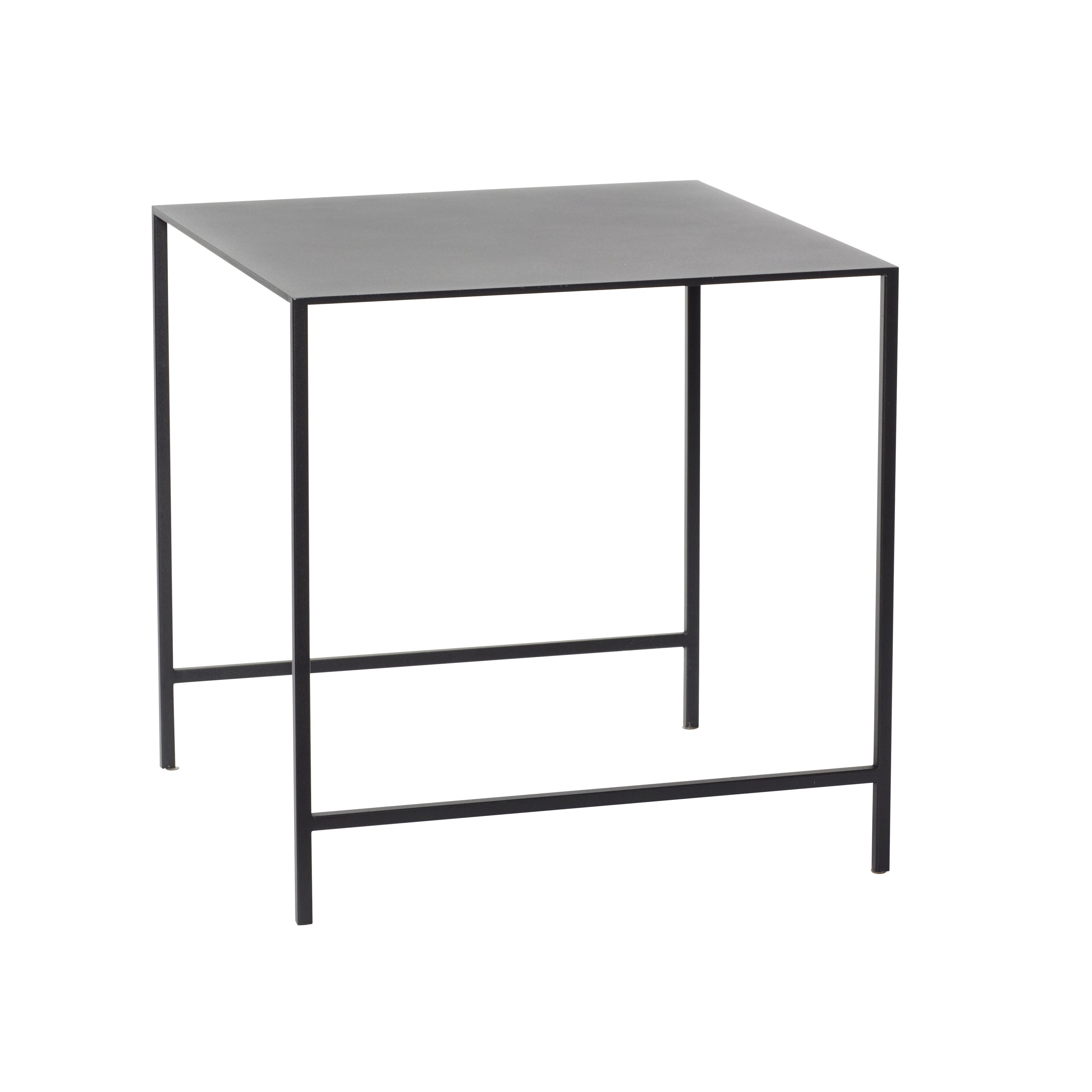 Duo -Tabellen schwarz (2) - 40x40xh40, 45x45xh45cm