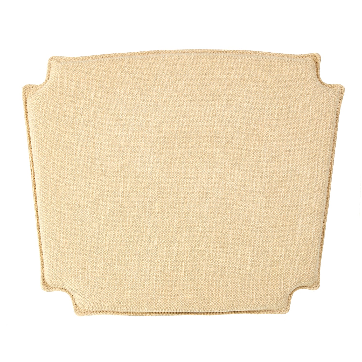 Hynde til Hans J. Wegner Y-stol CH24 i lys beige stof polstring - Hynder til Hans J. Wegner CH24 Y-stol - DesignGaragen.dk