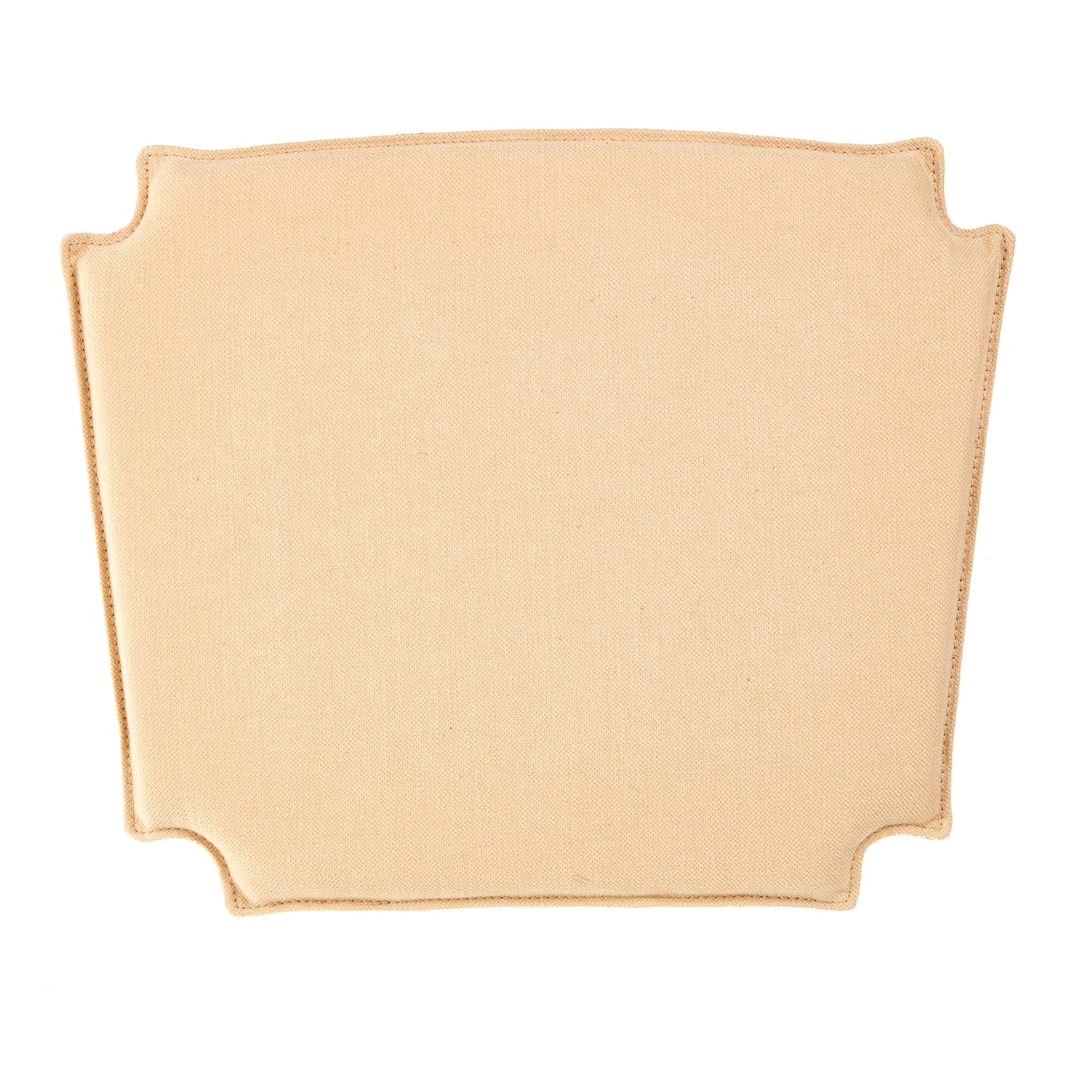 Hynde til Hans J. Wegner Y-stol CH24 i beige stof polstring - Hynder til Hans J. Wegner CH24 Y-stol - DesignGaragen.dk