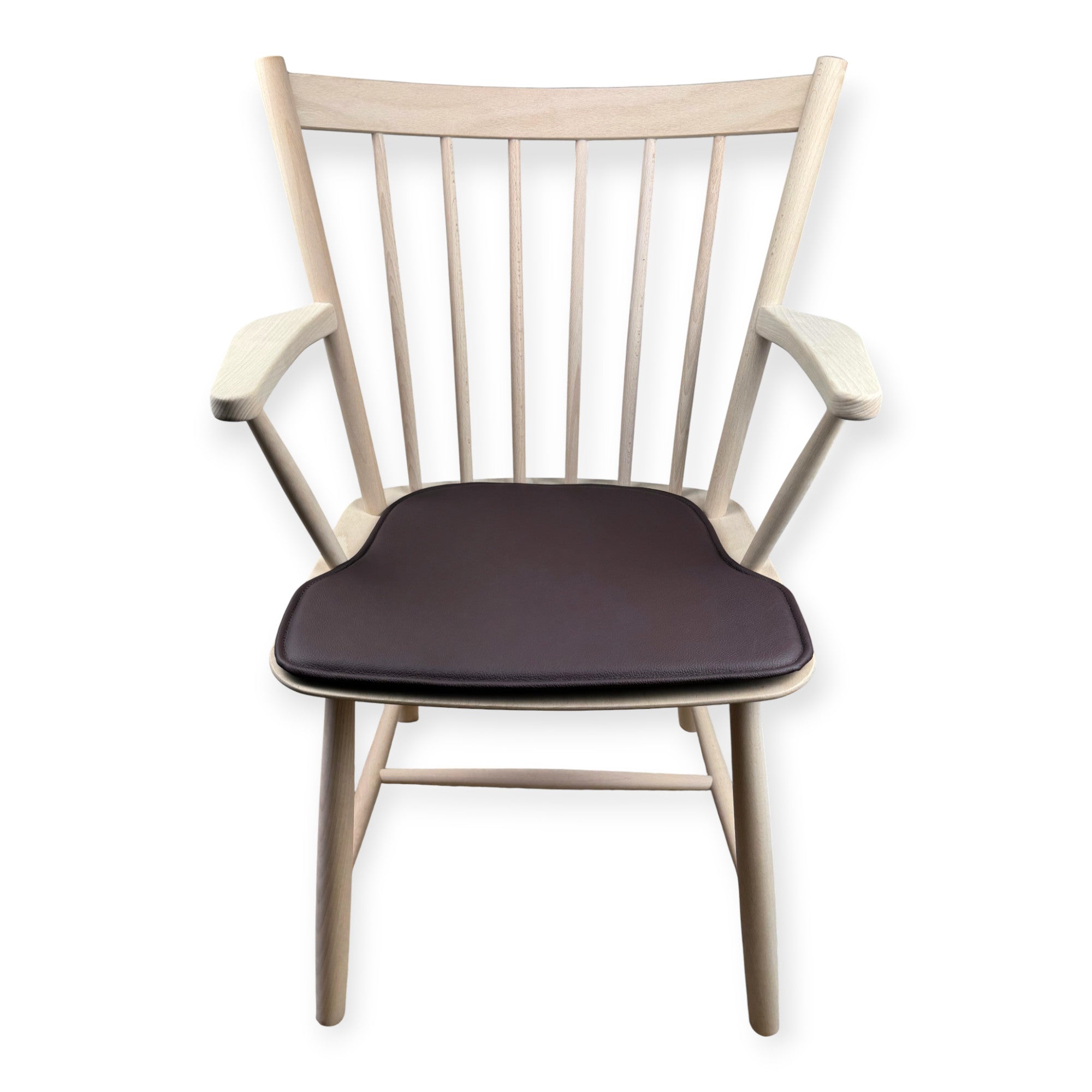 Kissen für HAY Børge Mogensen J42 Stuhl aus dunkelbraunem Leder