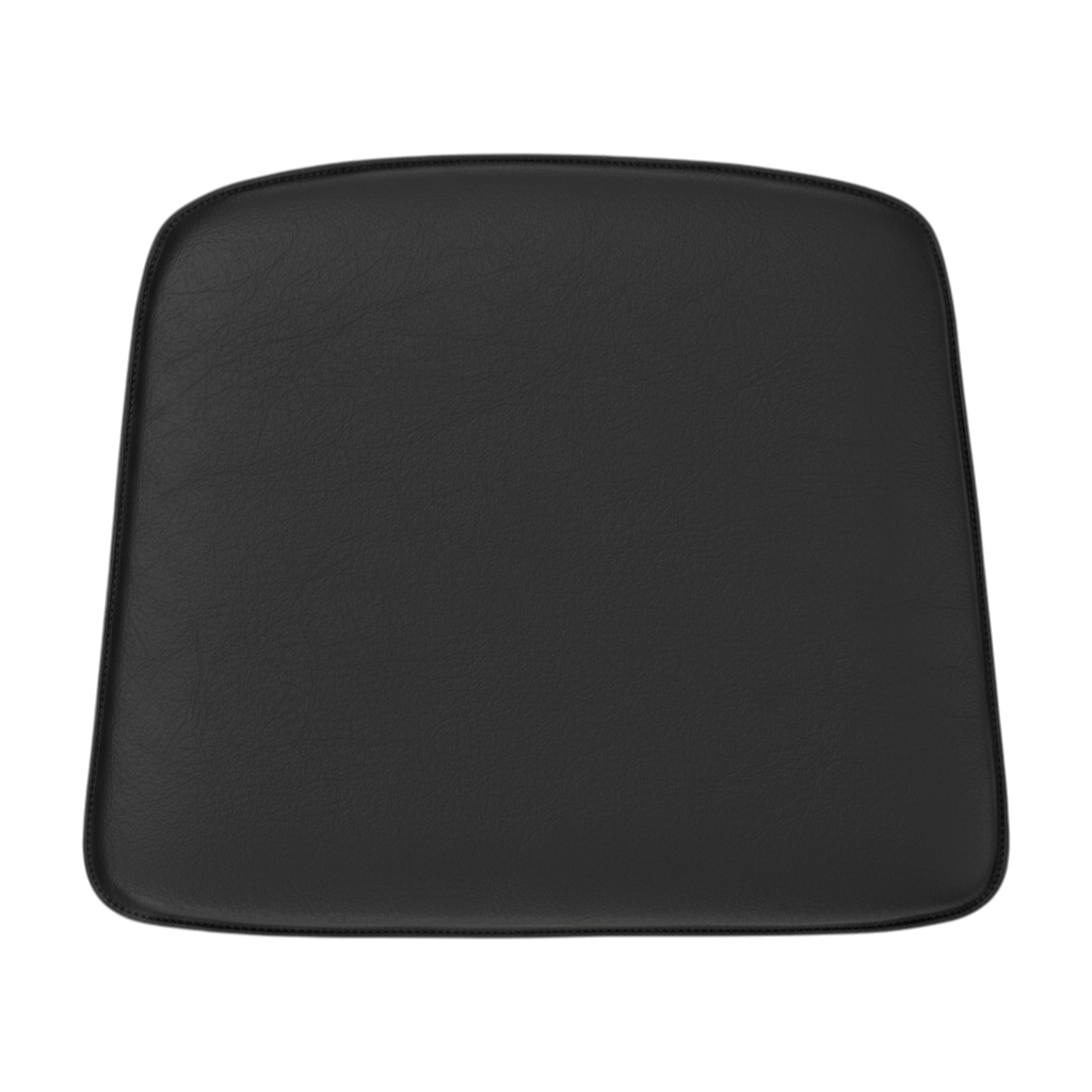 Luxuslederkissen an Hans J. Wegner J16 Schaukelstuhl in - Schwarzes Leder