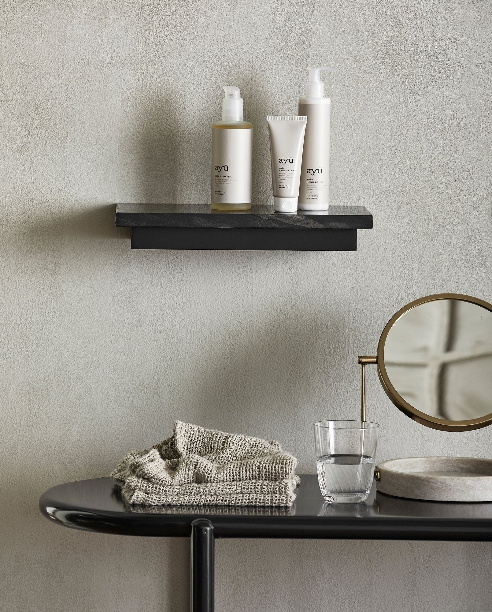 Garo -Trinkglas - H9.5 cm - klares Glas