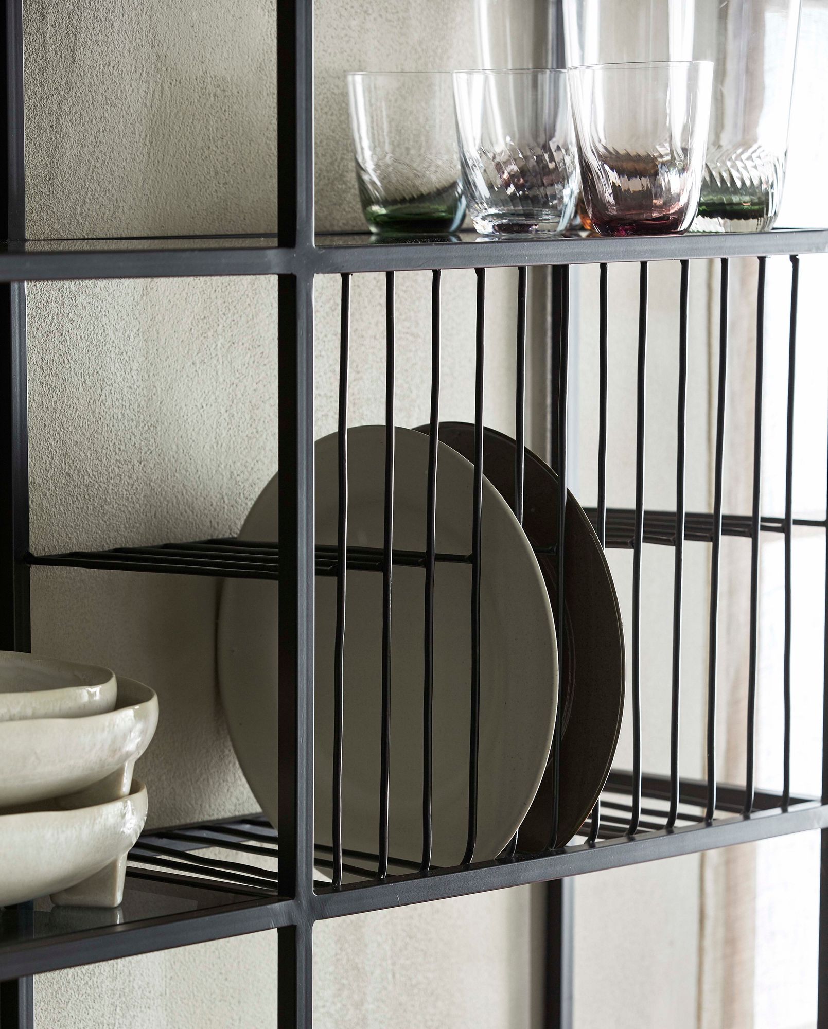 Garo -Trinkglas - H9.5 cm - klares Glas