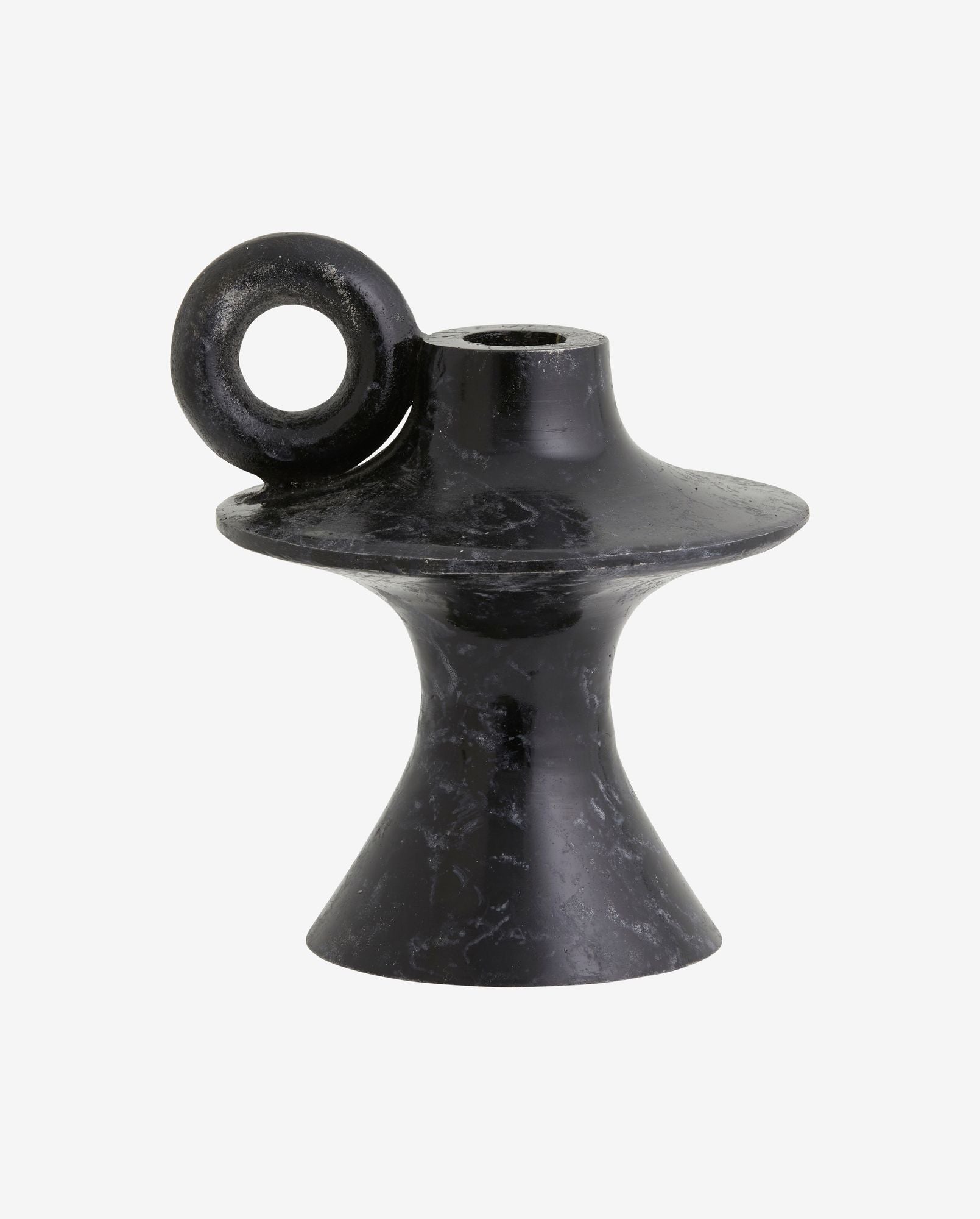 Palawan Candlestick Large - Schwarz