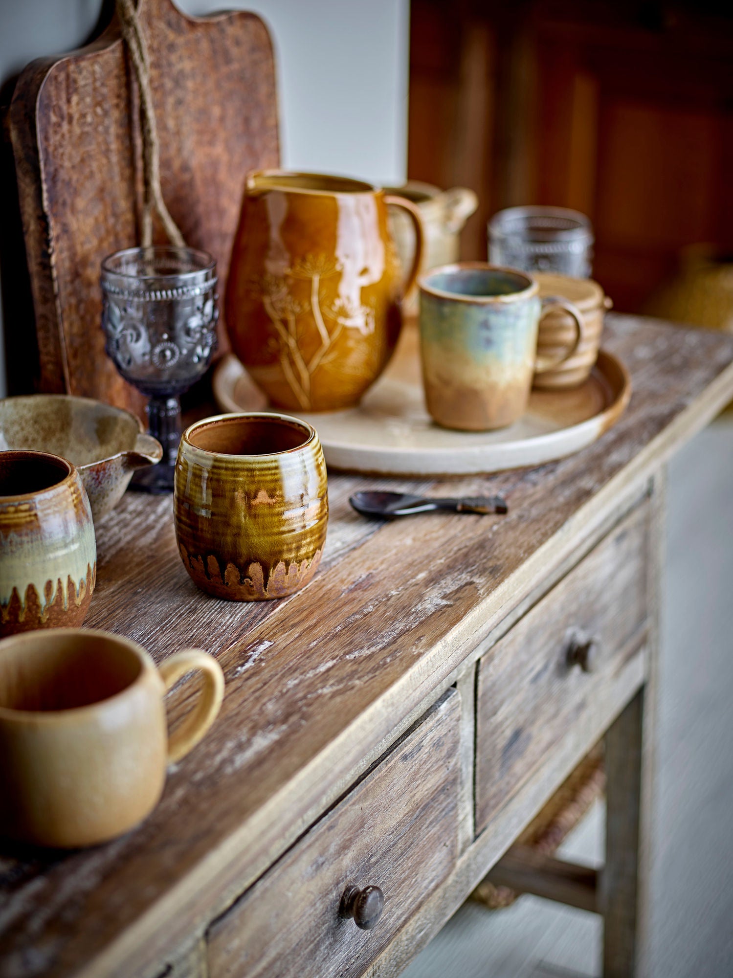 Kreative Sammlung Cordelia Weingläser, Grau, Glas
