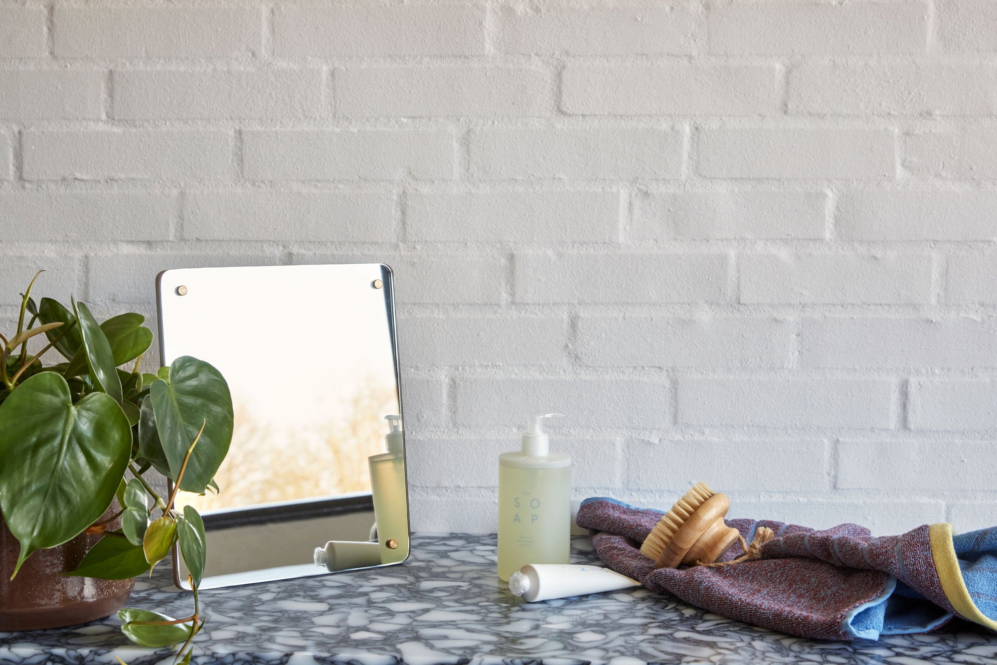 Hübsch -Promenade -Handtuch großes Lila/Blau