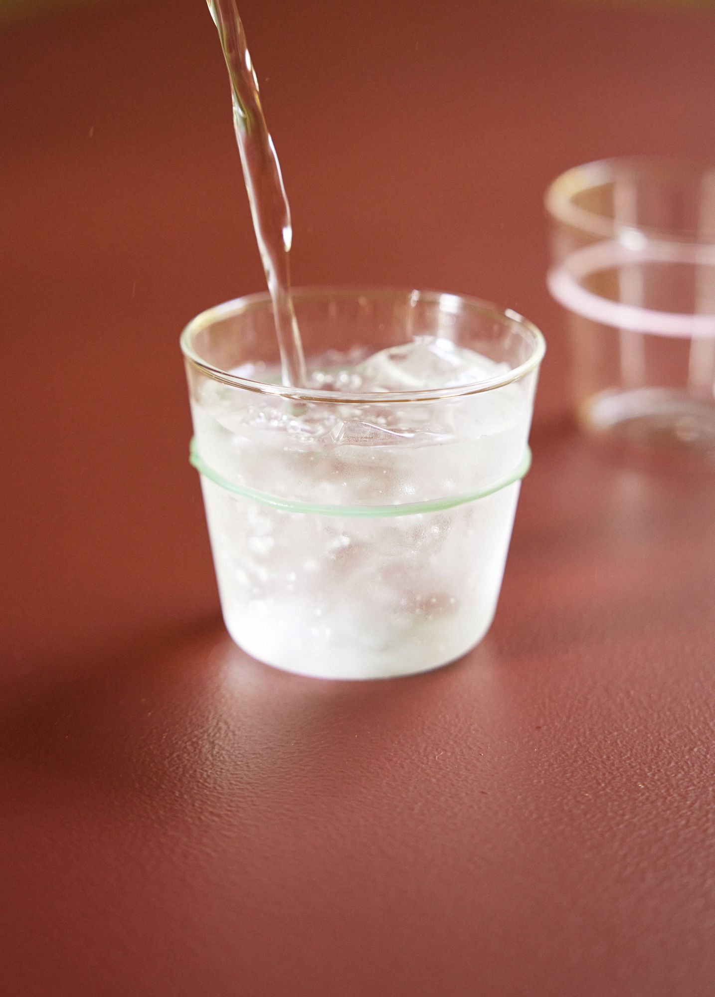 Hübsch Orbit Trinkglas Grün