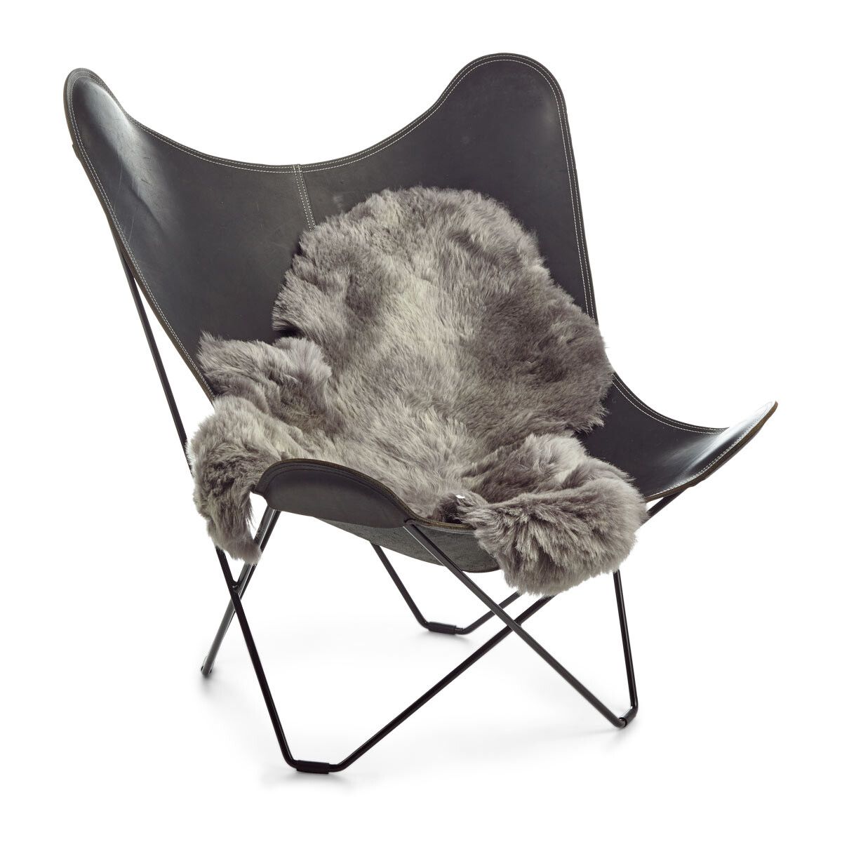 Lammfell | Kurzhaarig | Island | 100-120x60 cm