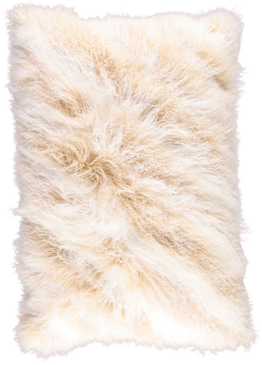 Lammfellkissen | Lockig | Tibet | 60x90cm