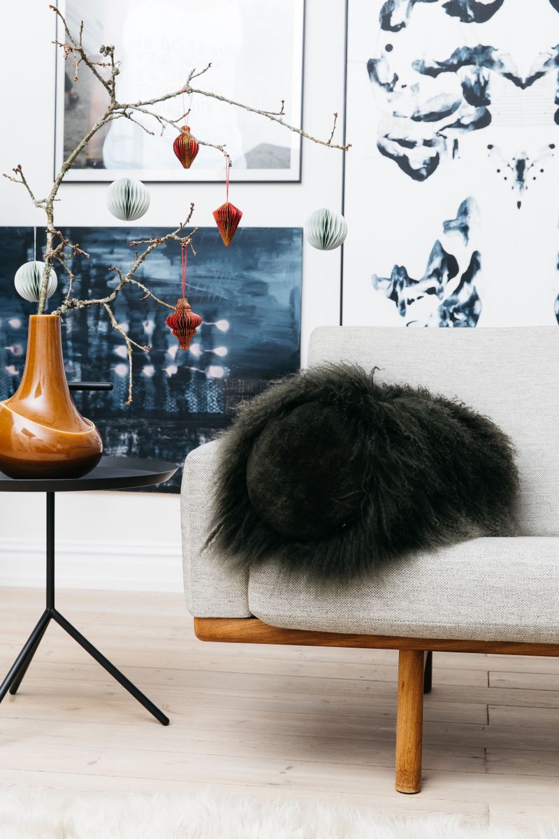 Nackenkissen | Lockig | Tibet | Ø20xL52 cm