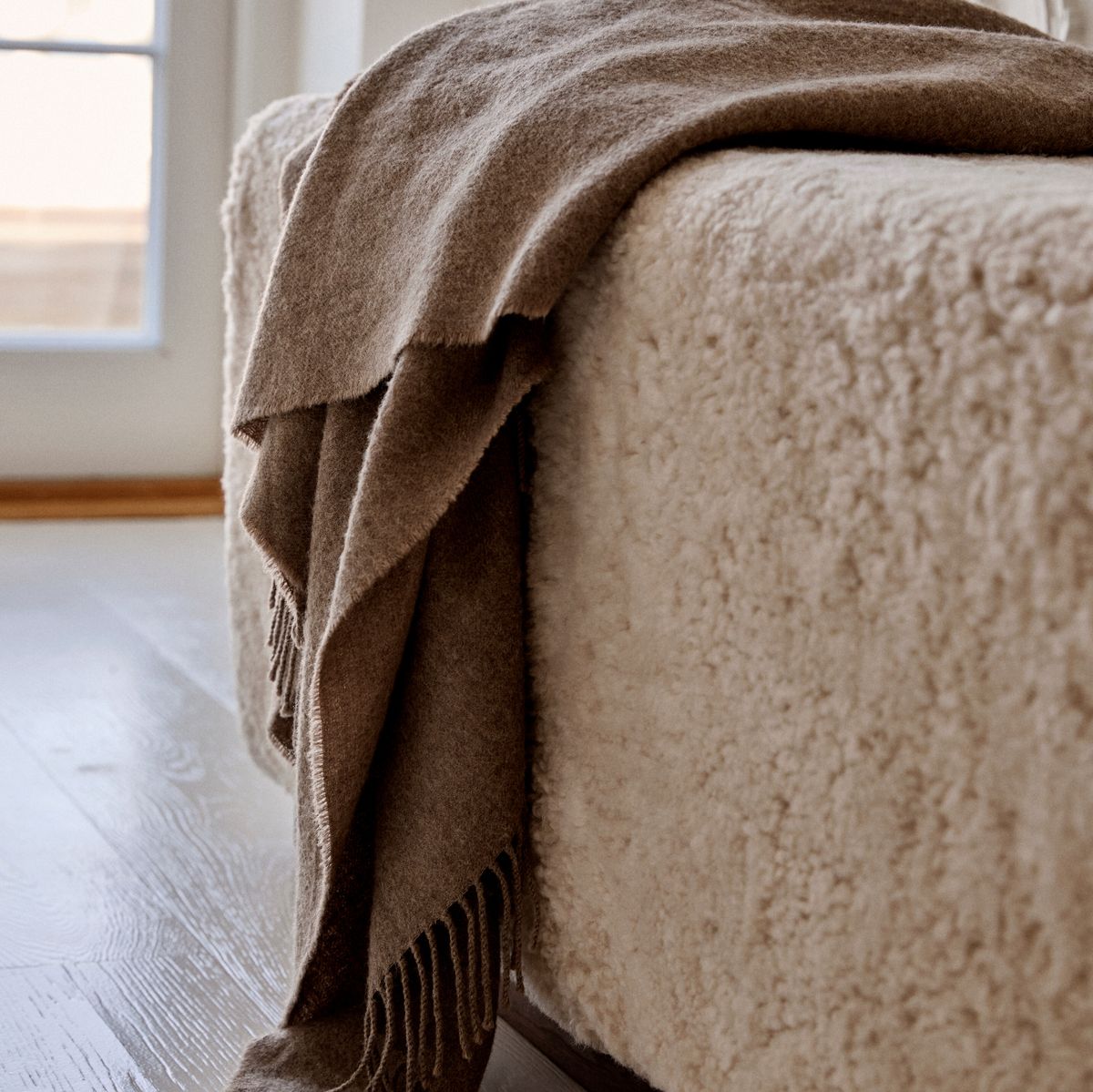 Amanda kariert | 100 % Baby-Alpakawolle