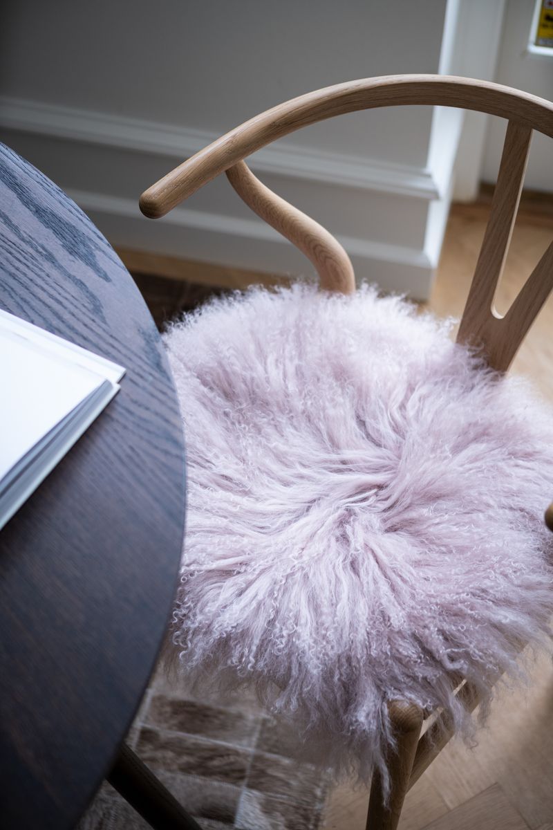 Sitzkissen lockig Ø38 cm