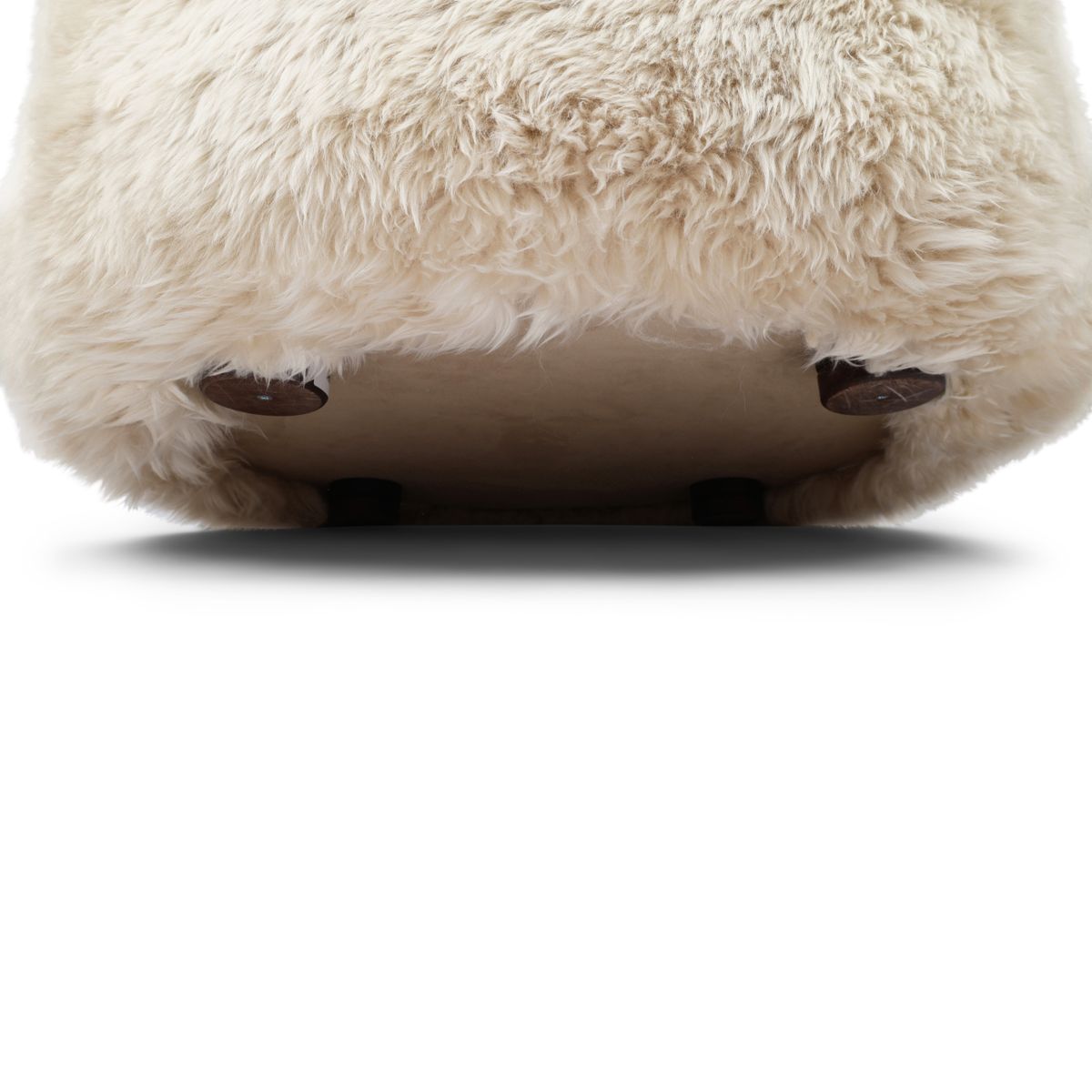 Runder Skandi-Loungesessel