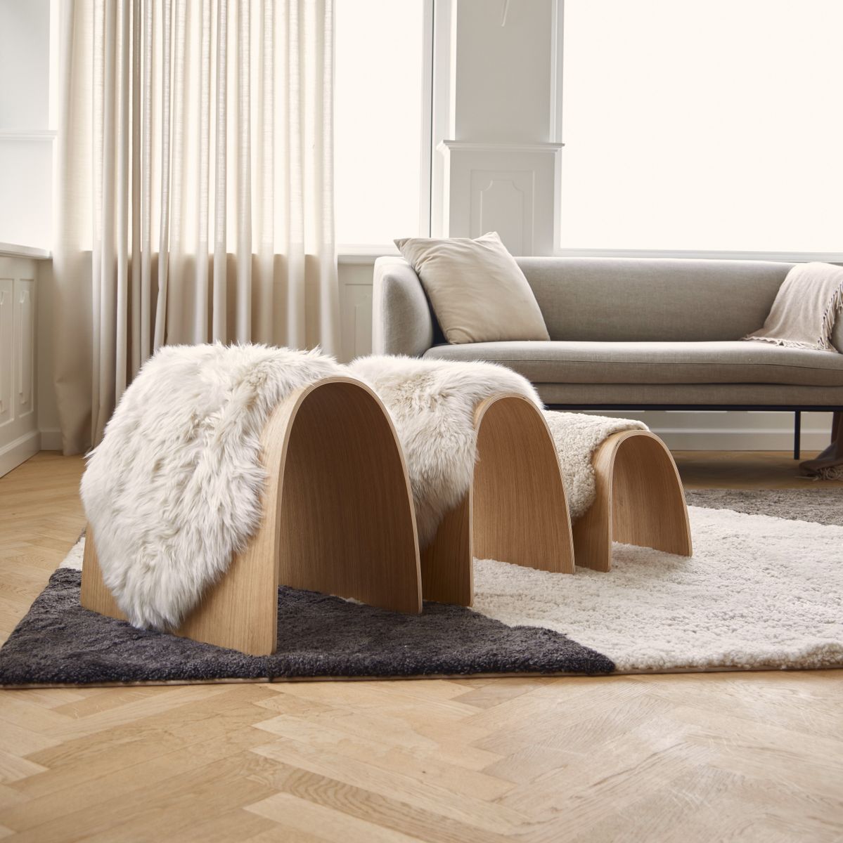 Schafhockerbezug | Langhaarig | Neuseeland