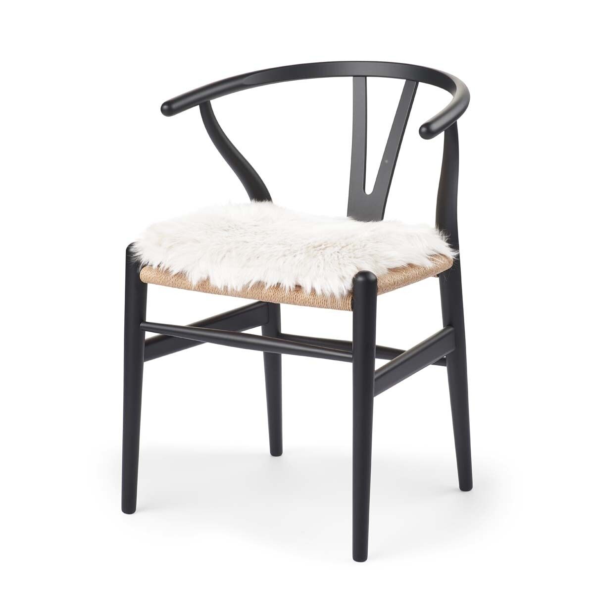 Sitzkissen mit Füllung | Langhaarig | Neuseeland | 37x37 cm