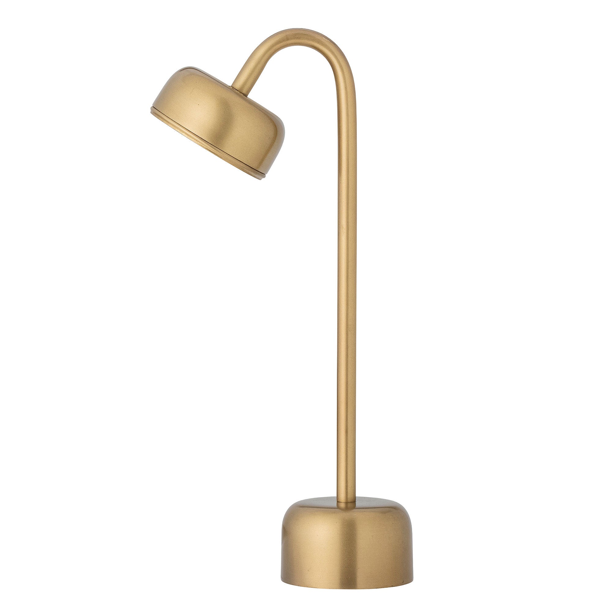 Bloomingville Nico Tragbare Lampe, wiederaufladbar, Messing, Metall