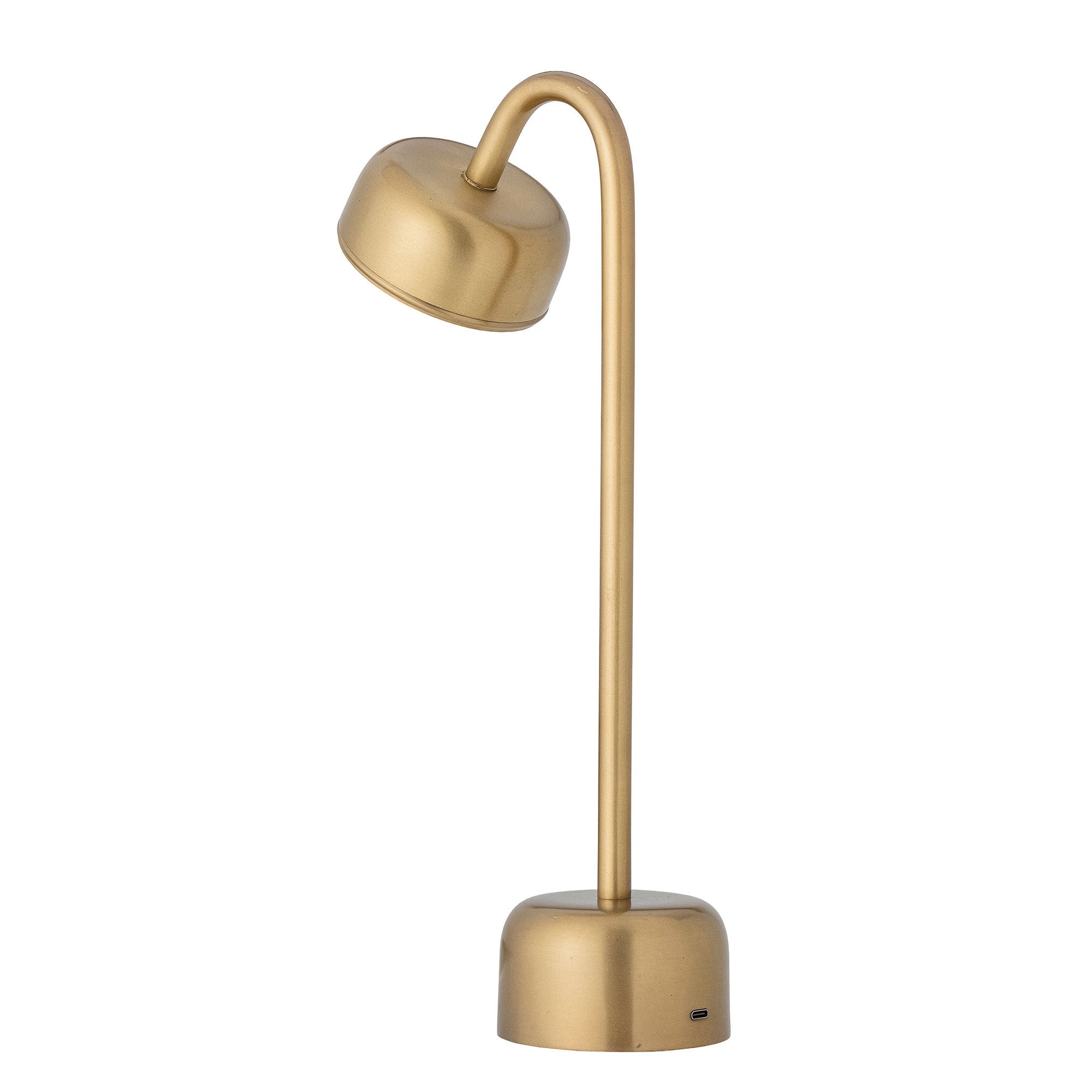 Bloomingville Nico Tragbare Lampe, wiederaufladbar, Messing, Metall