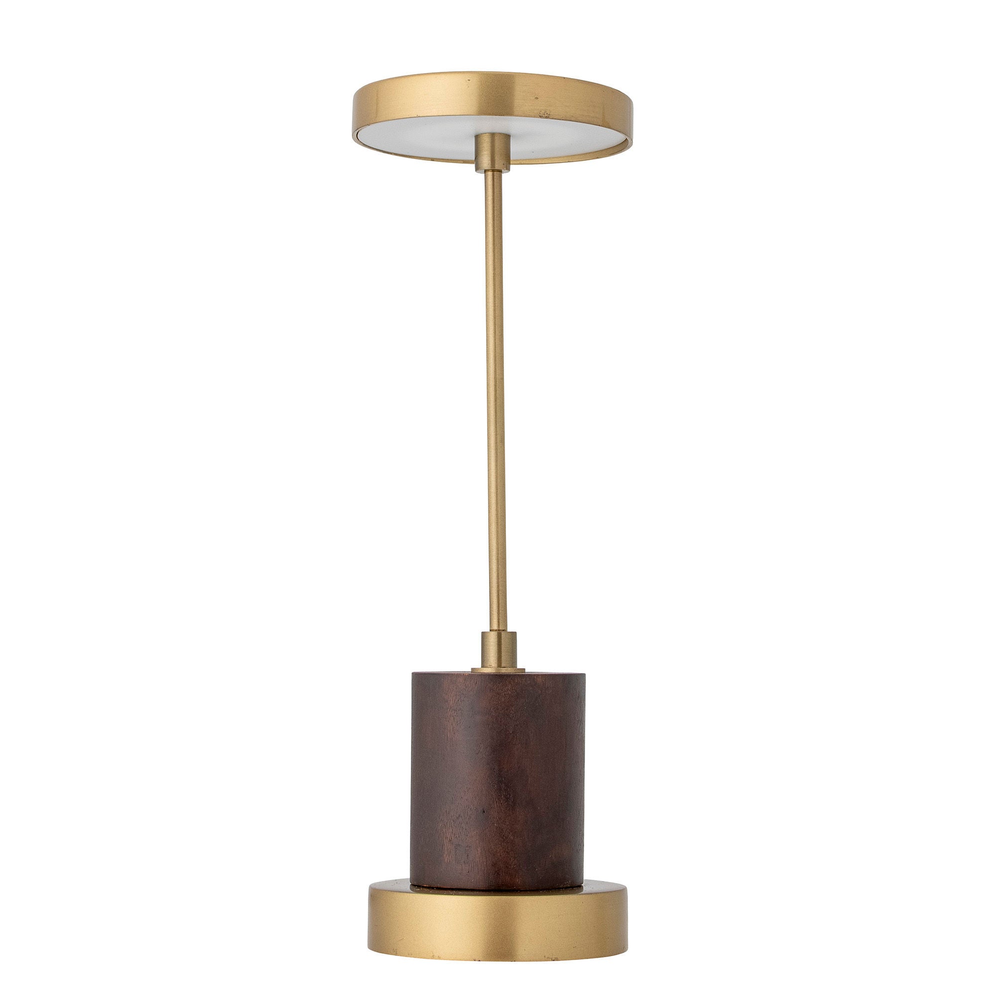 Bloomingville Chico Tragbare Lampe, wiederaufladbar, Messing, Metall