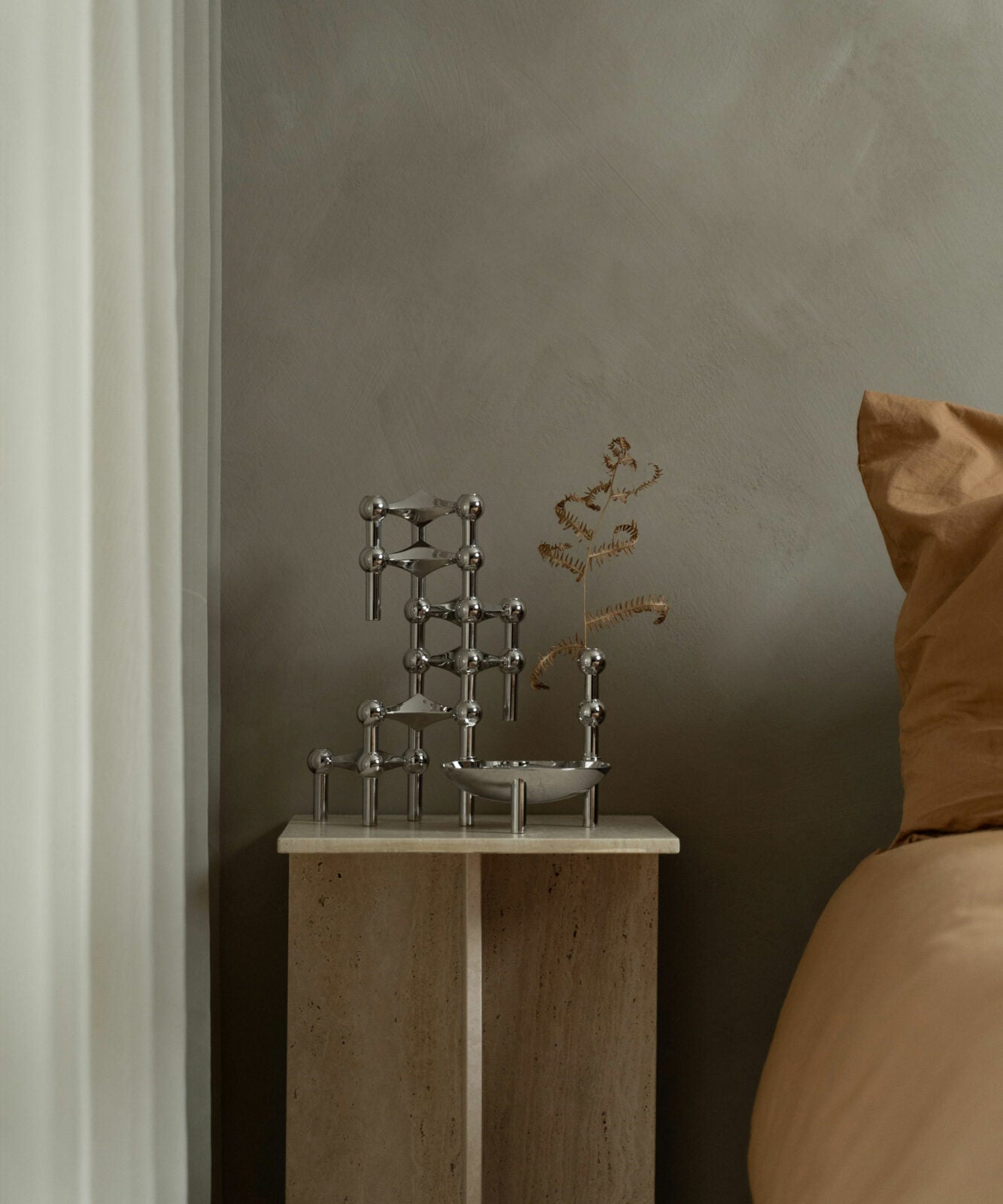 STOFF Nagel Stage, massiv chrome - STOFF - DesignGaragen.dk