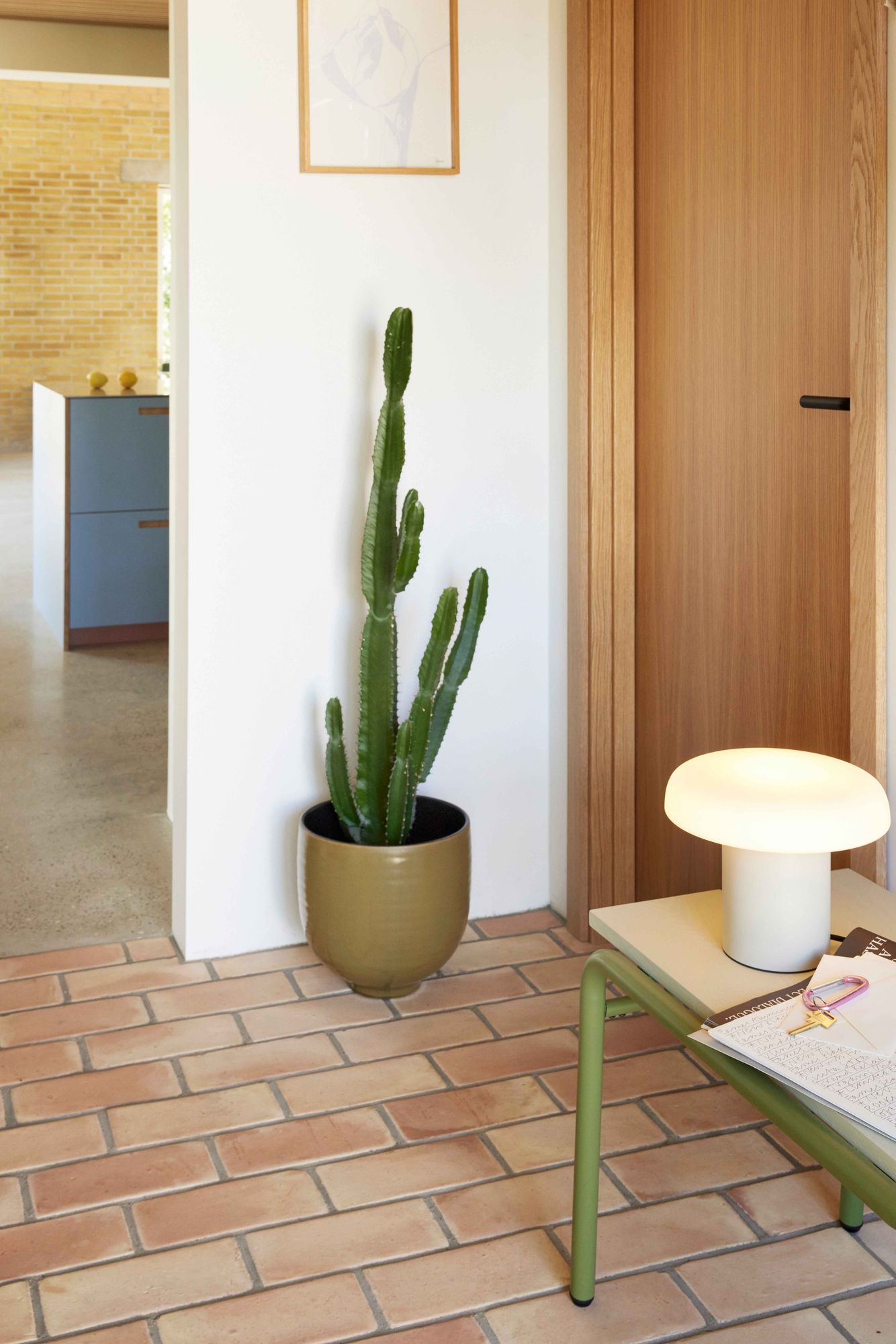 Hübsch Yuka Pottte Green (Set von 2)