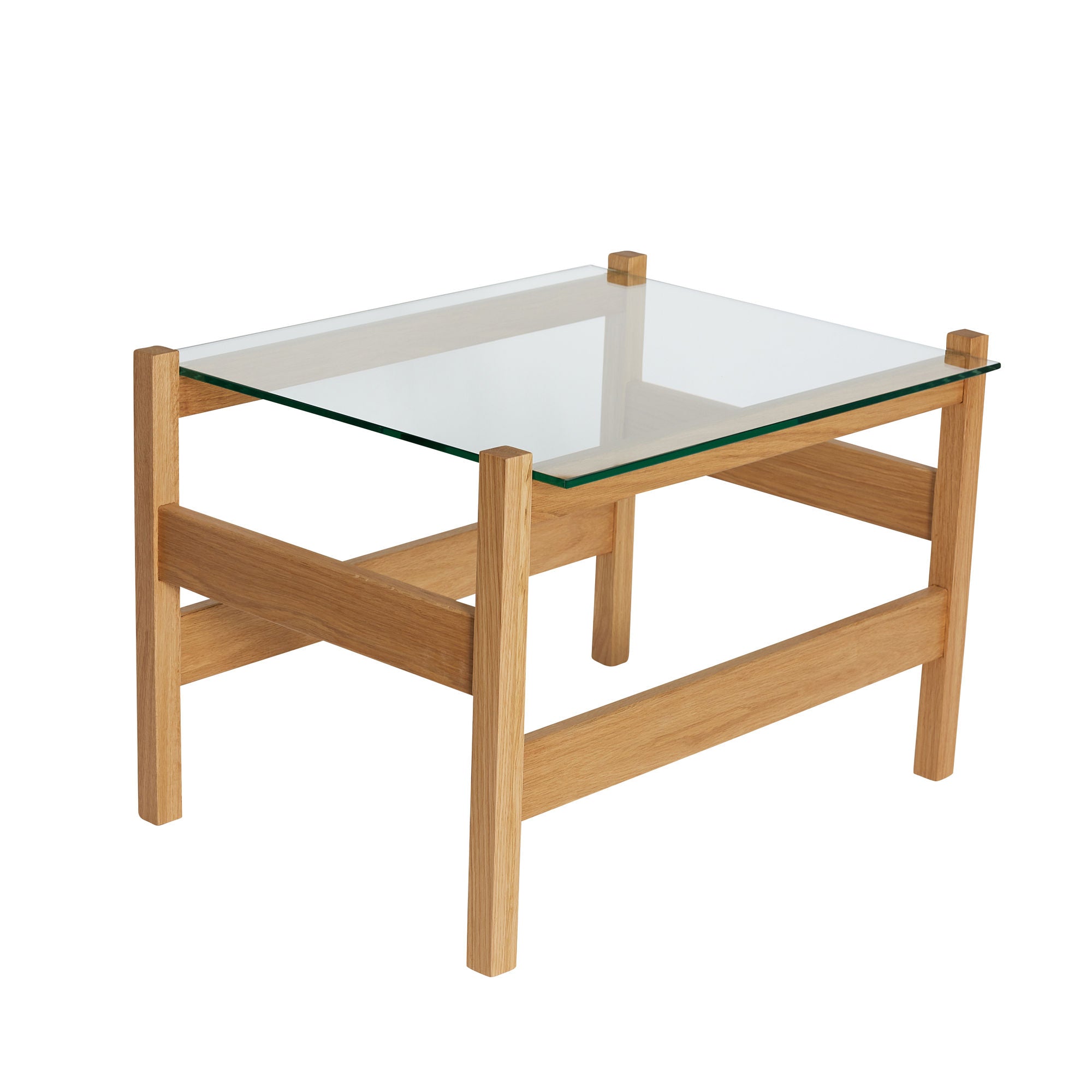 Hübsch Ledge Beistelltisch Natur