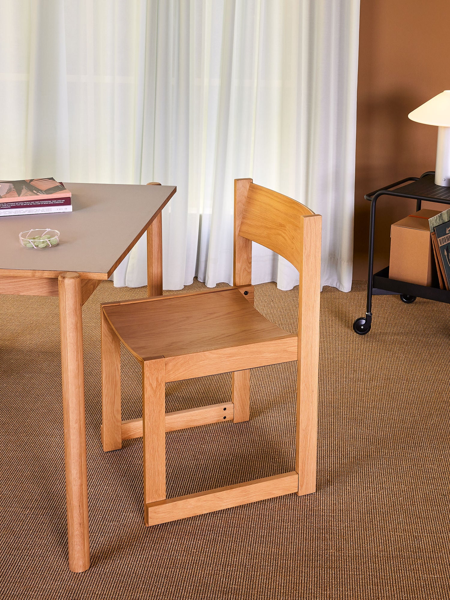 Hübsch Forma Esszimmerstuhl Natur