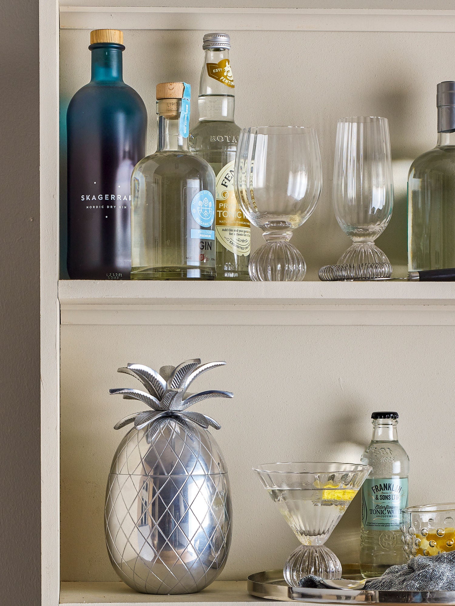 Bloomingville Yuichi Ice Eimer, Silber, Aluminium