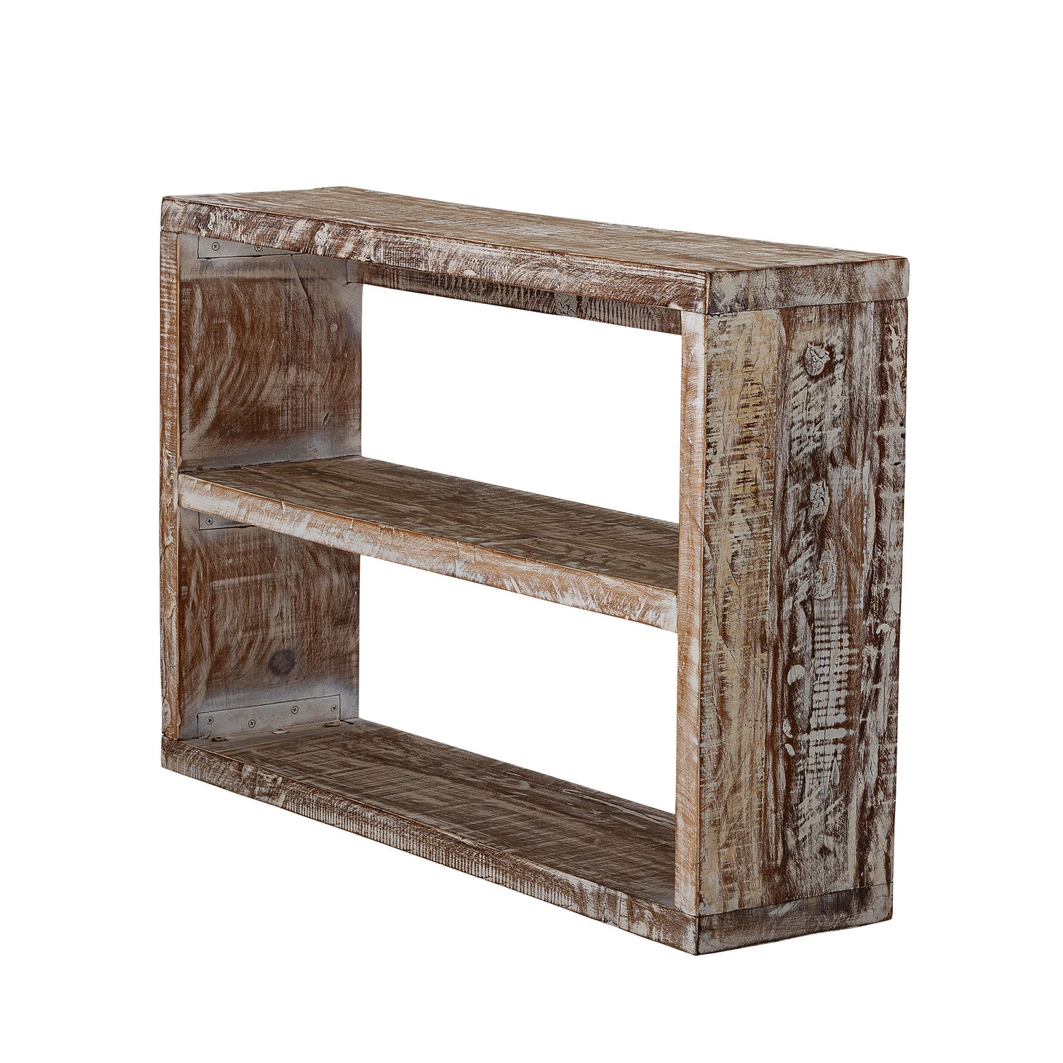 Kreative Kollektion Conde Regal, Natur, recyceltes Holz