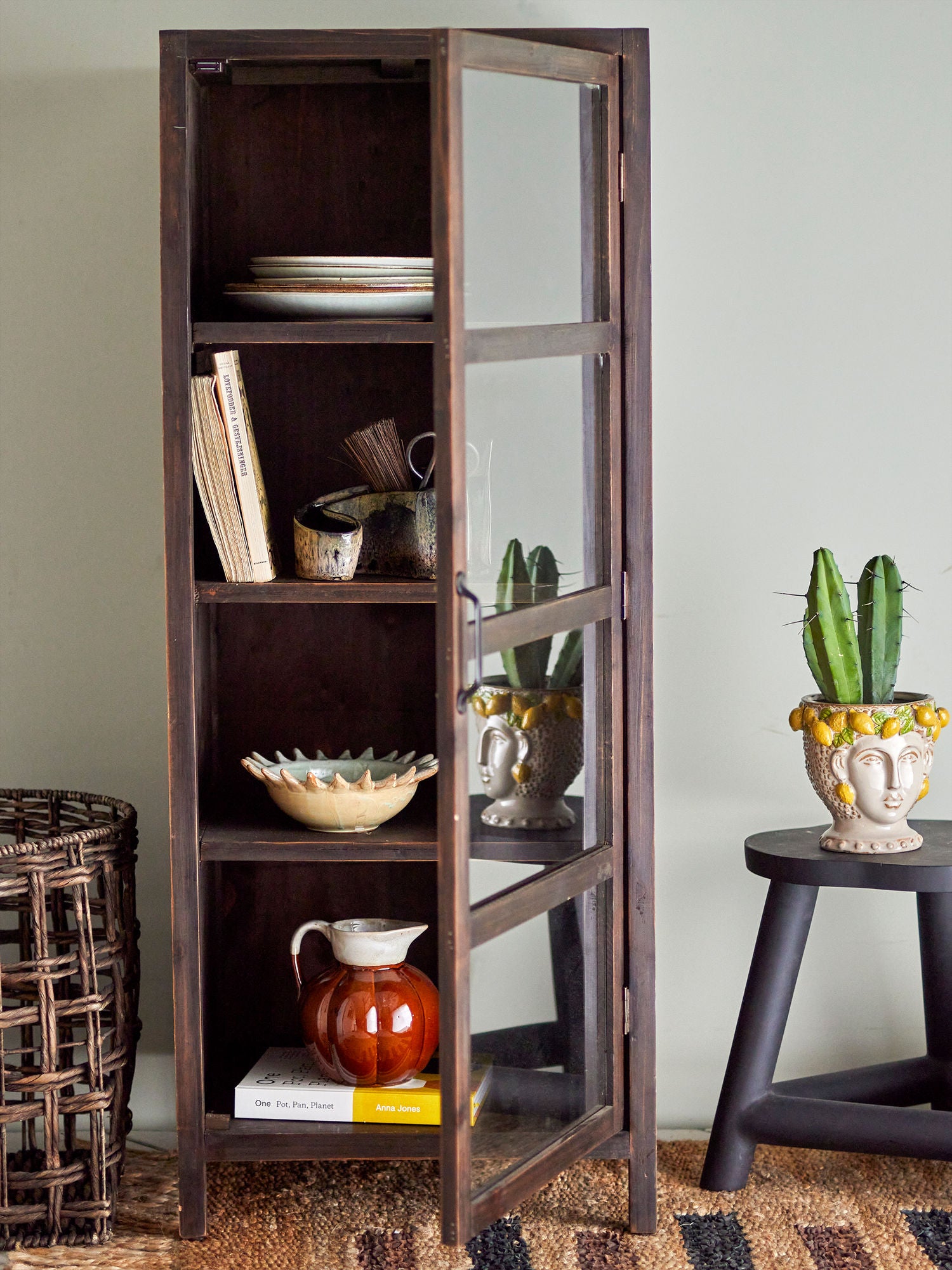 Kreative Kollektion Marl Closet, Brown, Pine