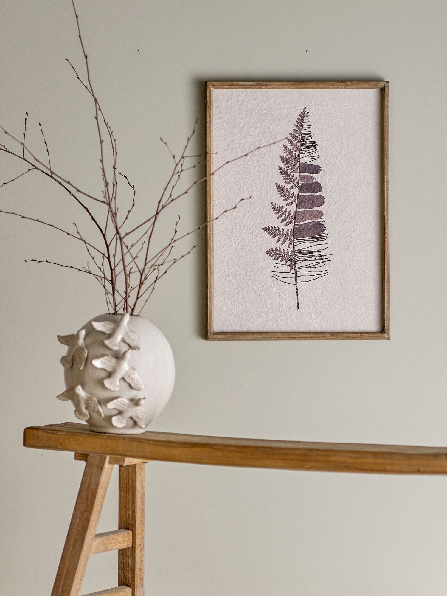 Kreative Sammlung Corval Illustration mit Rahmen, Natur, Kiefer