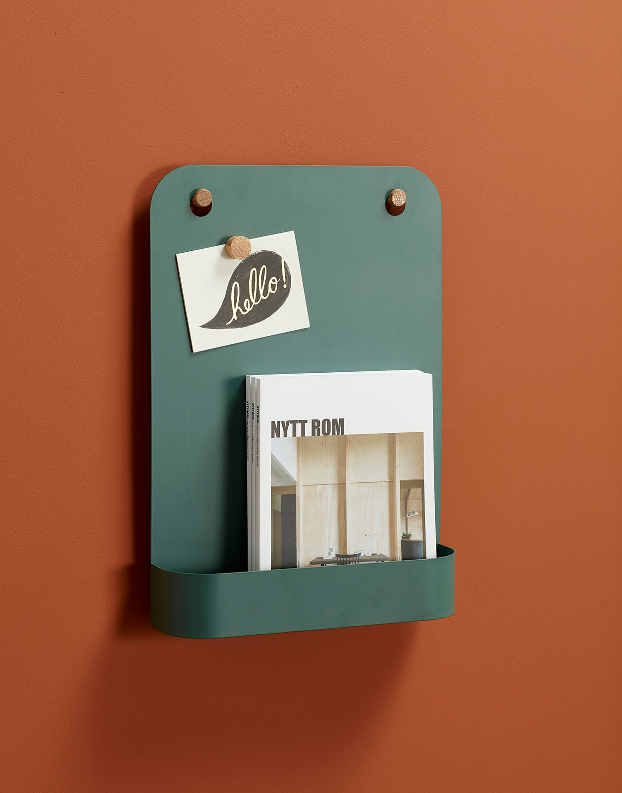 Bekanntmachung grün - 35x8xh50cm