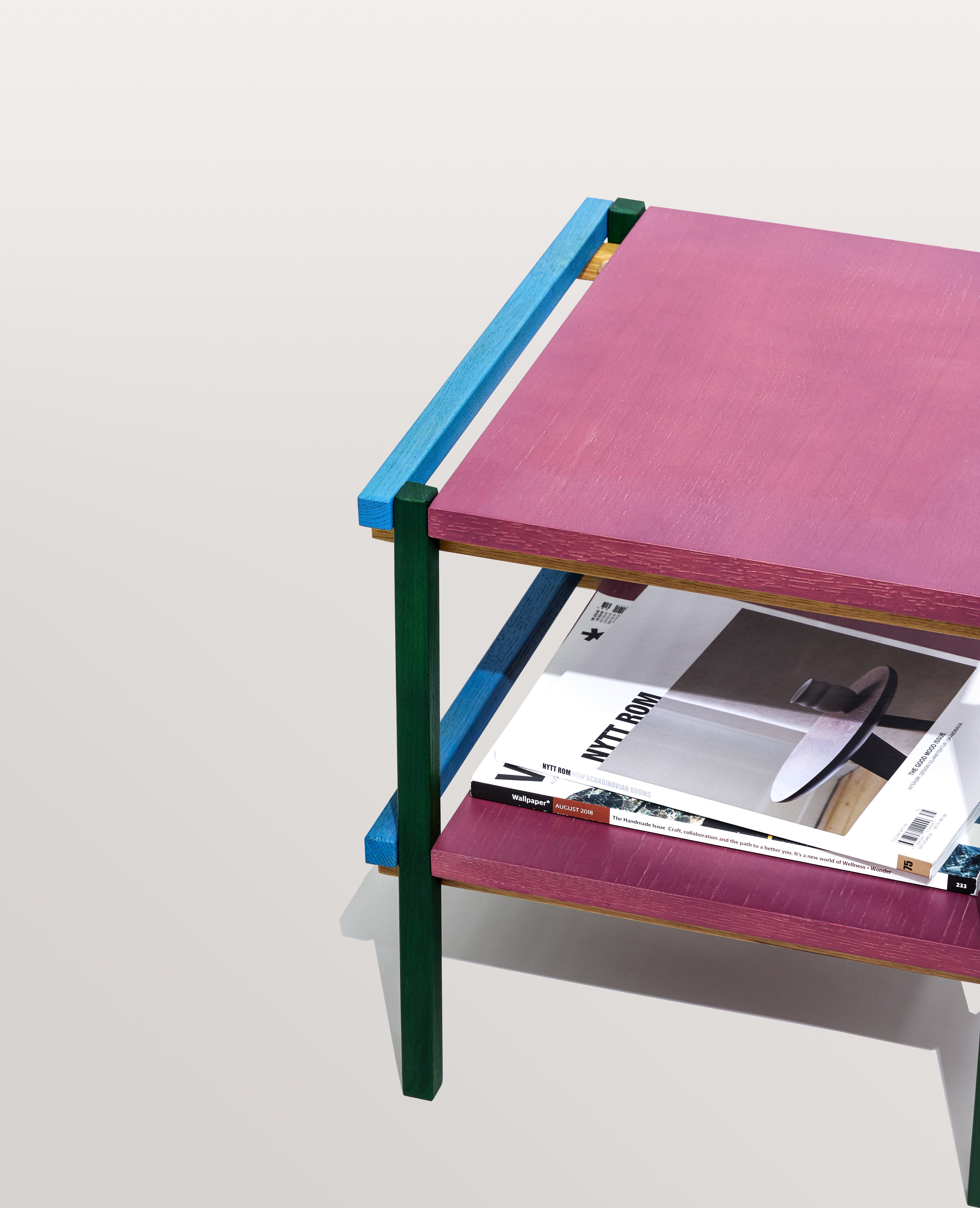 Multikolor -Crayon Side Table - 40x40xh40cm