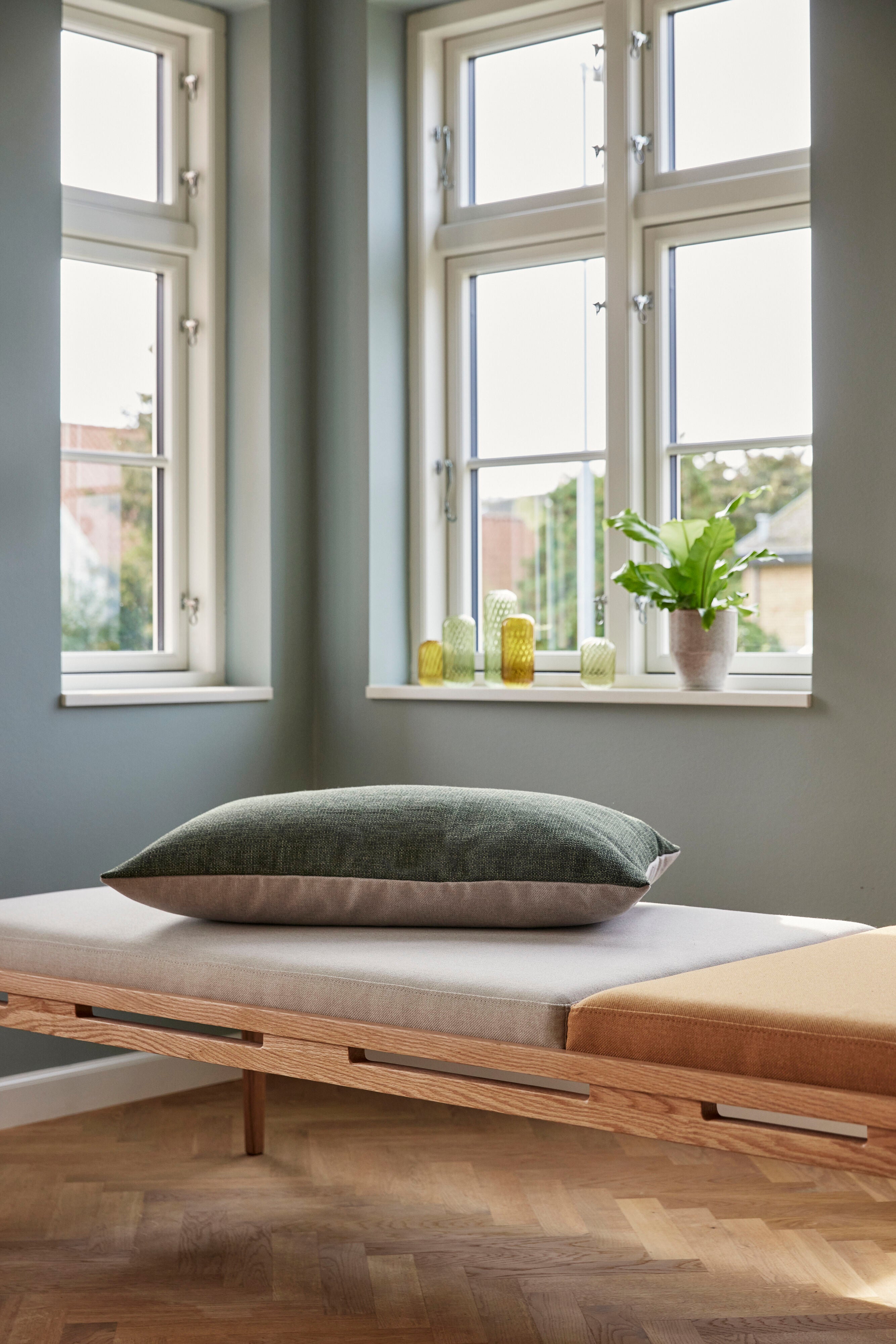 Bernsteintagbett beige/Natur - 180x80xh52cm