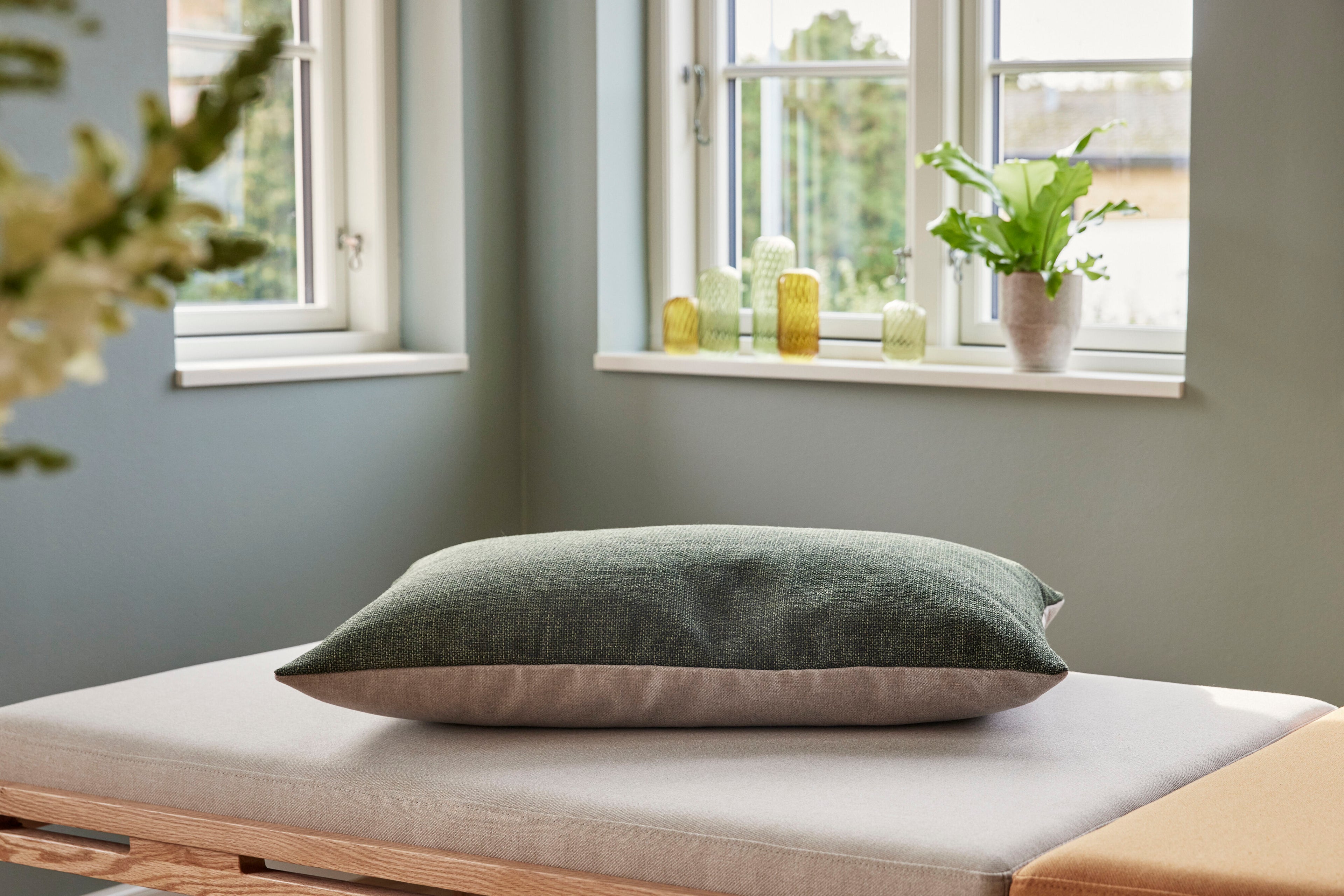Bernsteintagbett beige/Natur - 180x80xh52cm