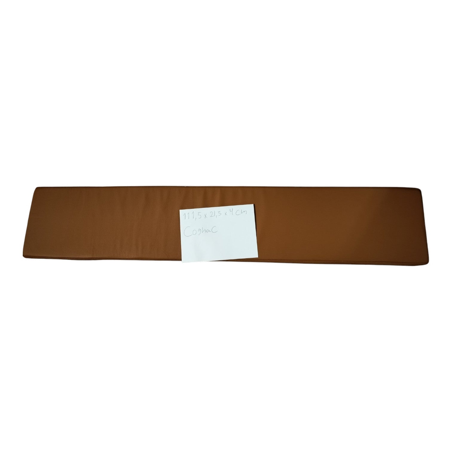 REST PATII - 111,5 x 21,5 x 4 cm in Cognac -Leder