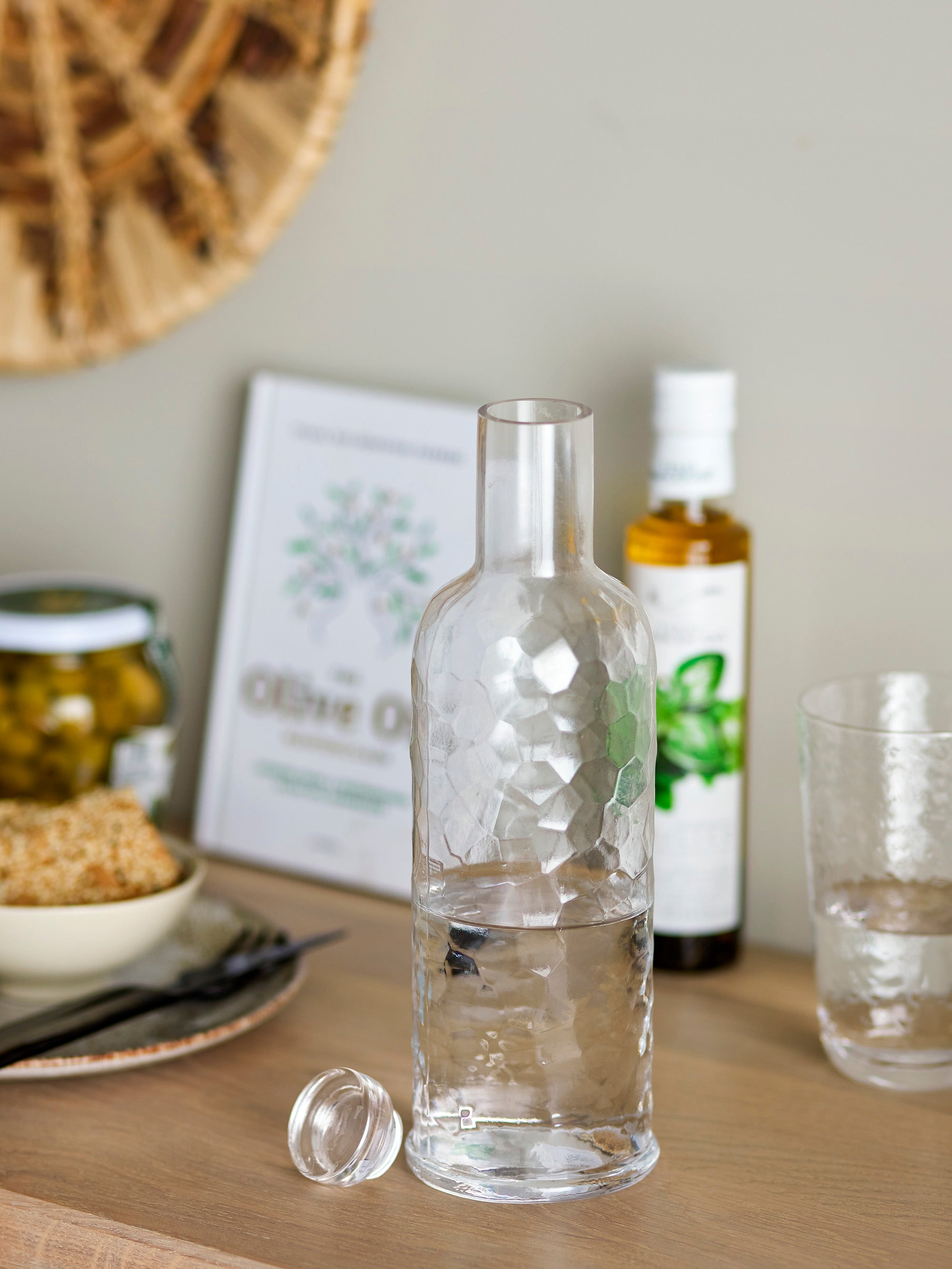 Ellah Carafe, klar, Glas