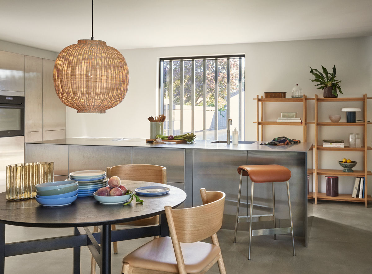 Hübsch schräge Essstuhl Sitz Natur Natur