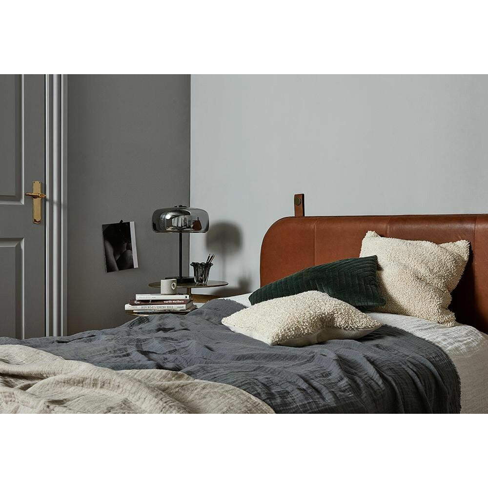 Onega Bed War / Back Cand in Leder - 181 cm - braun