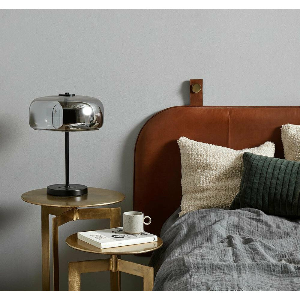 Onega Bed War / Back Cand in Leder - 181 cm - braun