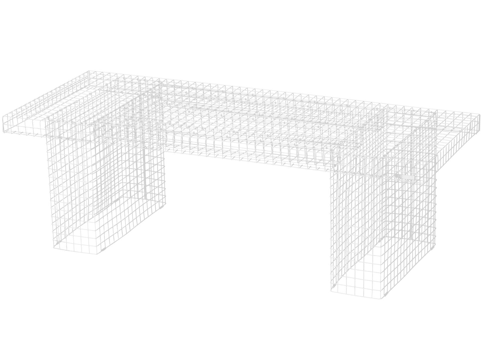 Kalager Design Couchtisch, weiß