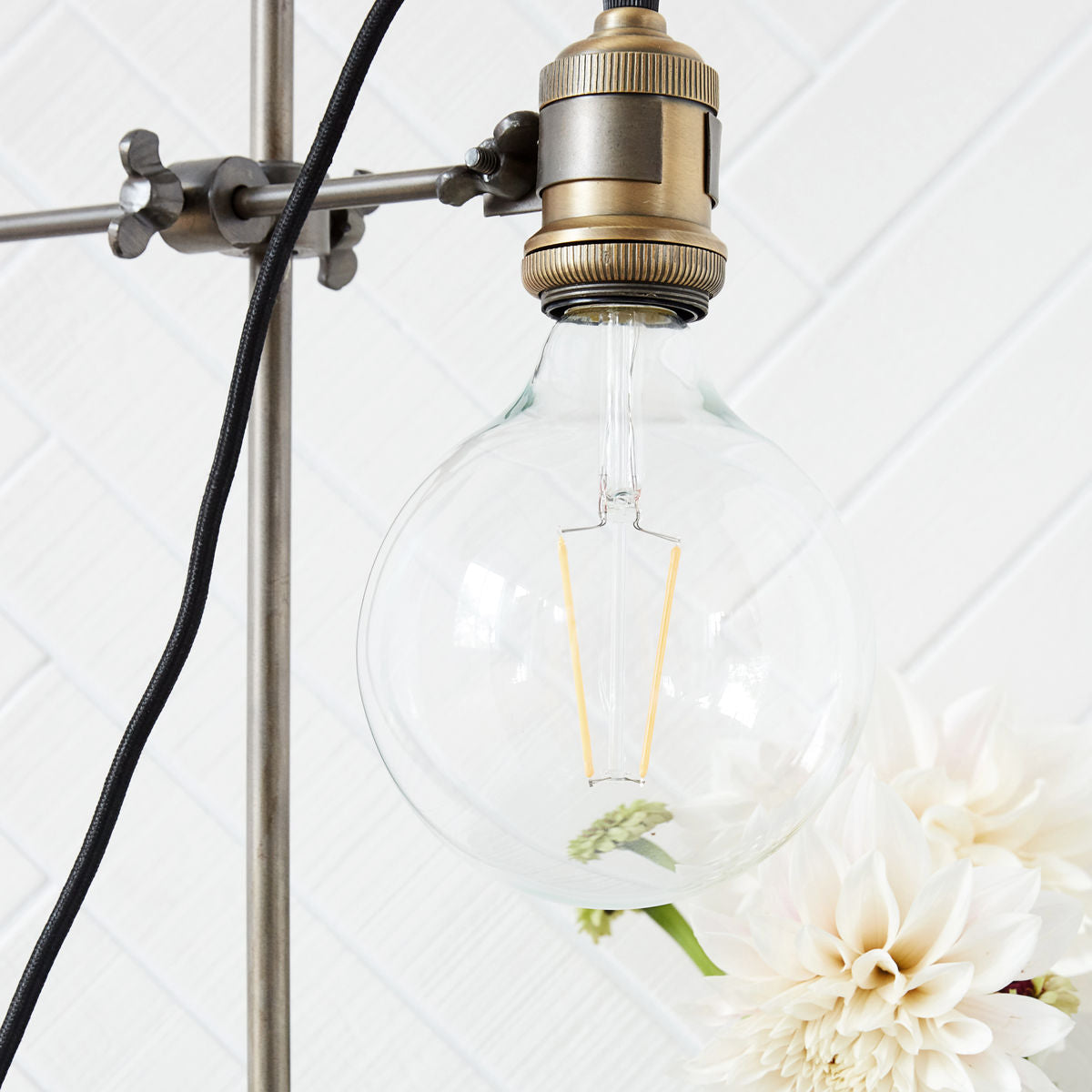 House Doctor - LED BEAR, klare Dekoration, Bereit - L: 17,5 cm, Durchmesser: 12,5 cm