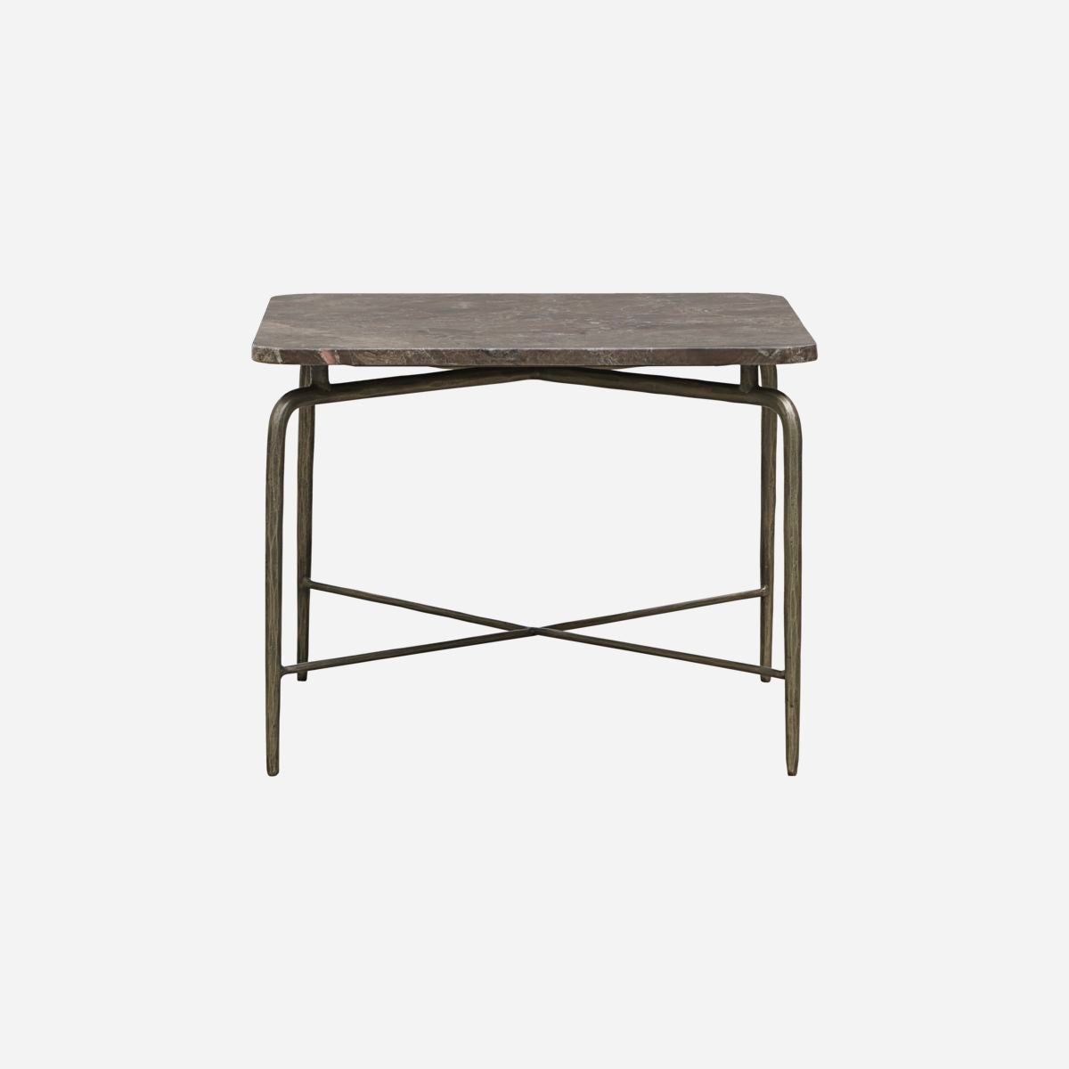 House Doctor-Couchtisch, Quadratisch, Braun-L: 60 cm, B: 60 cm, H: 45 cm