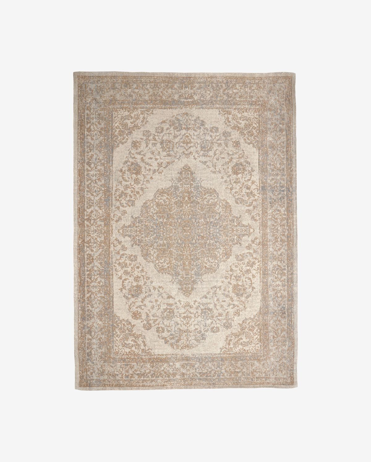 Perle gewebte Baumwolldecke - 200x290 - Sand/Beige