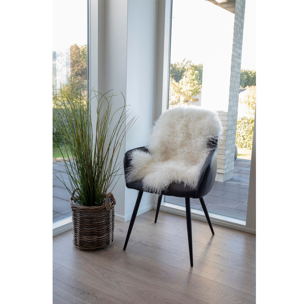 Mongolisches Leder - Mongolisches Leder, Natur, 50 x 90 cm